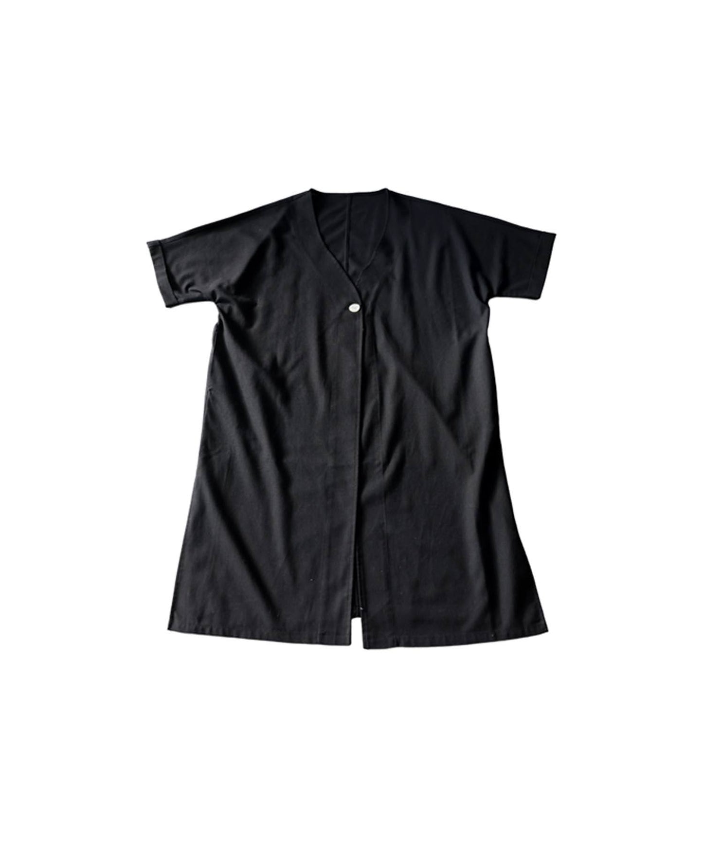 Linen-Like V-Neck Cardigan Ladies