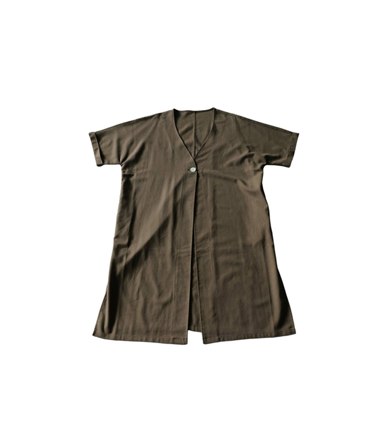 Linen-Like V-Neck Cardigan Ladies