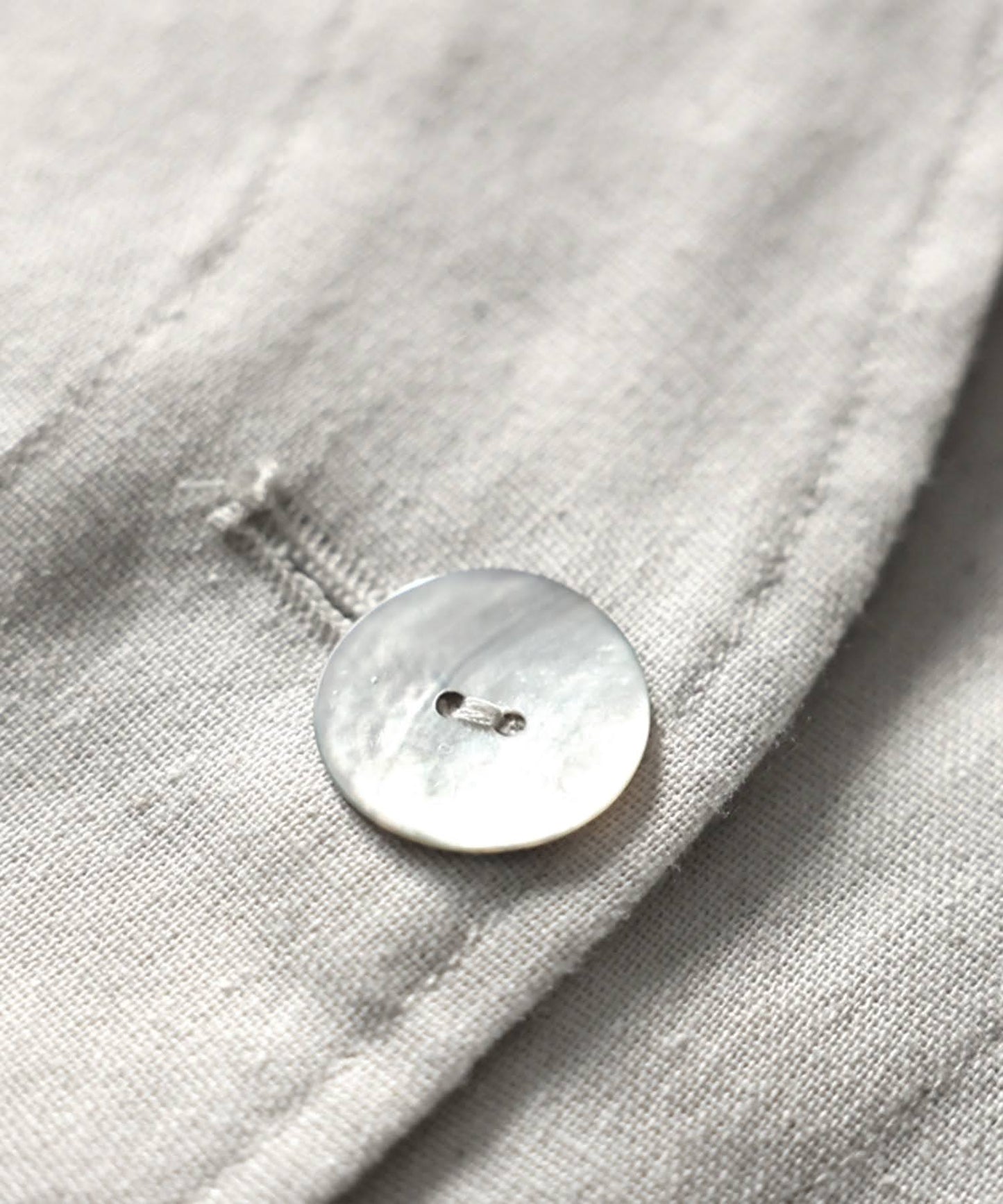 Linen-Like V-Neck Cardigan Ladies