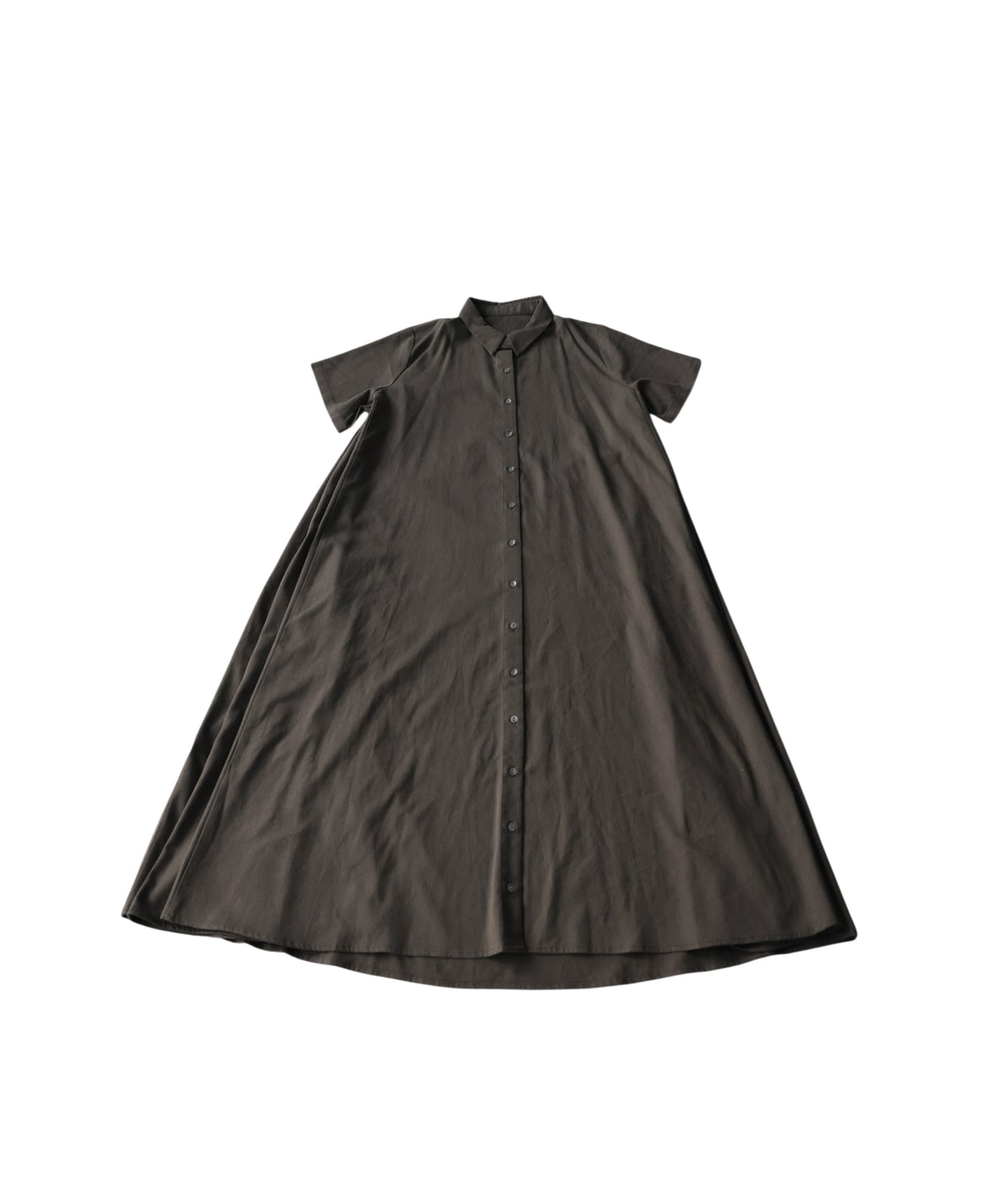 Linen Blend Shirt Dress Ladies