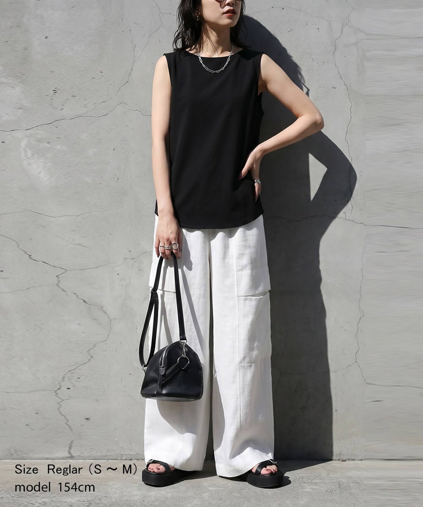 Linen Blend Tank Top Ladies