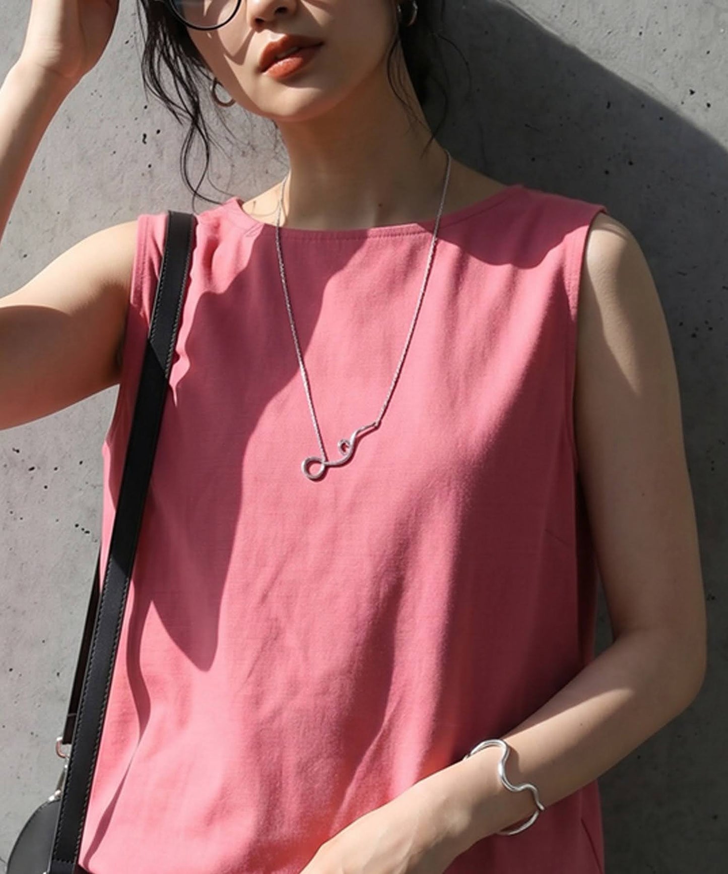 Linen Blend Tank Top Ladies
