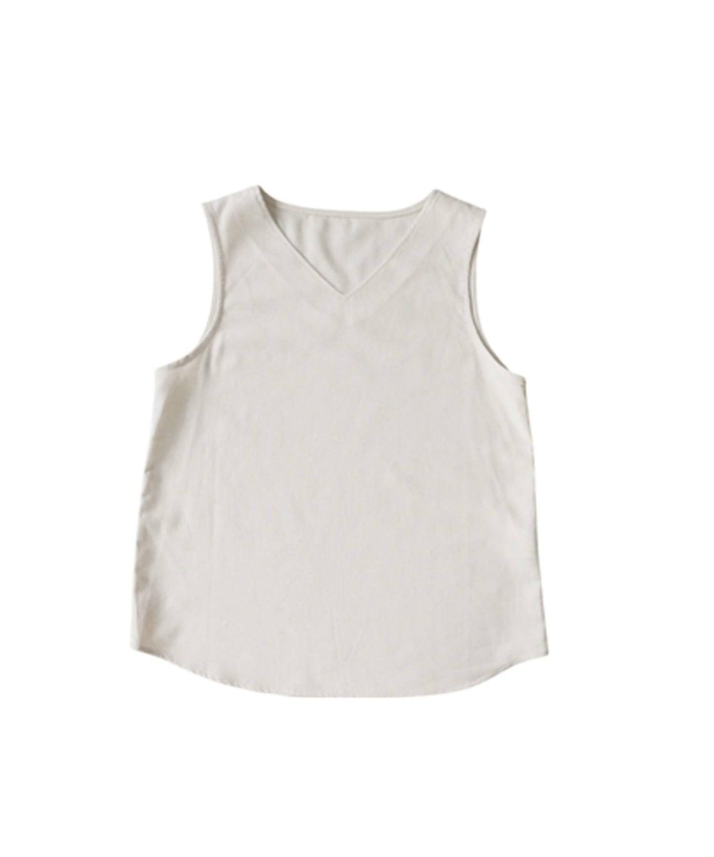 Linen Blend Tank Top Ladies