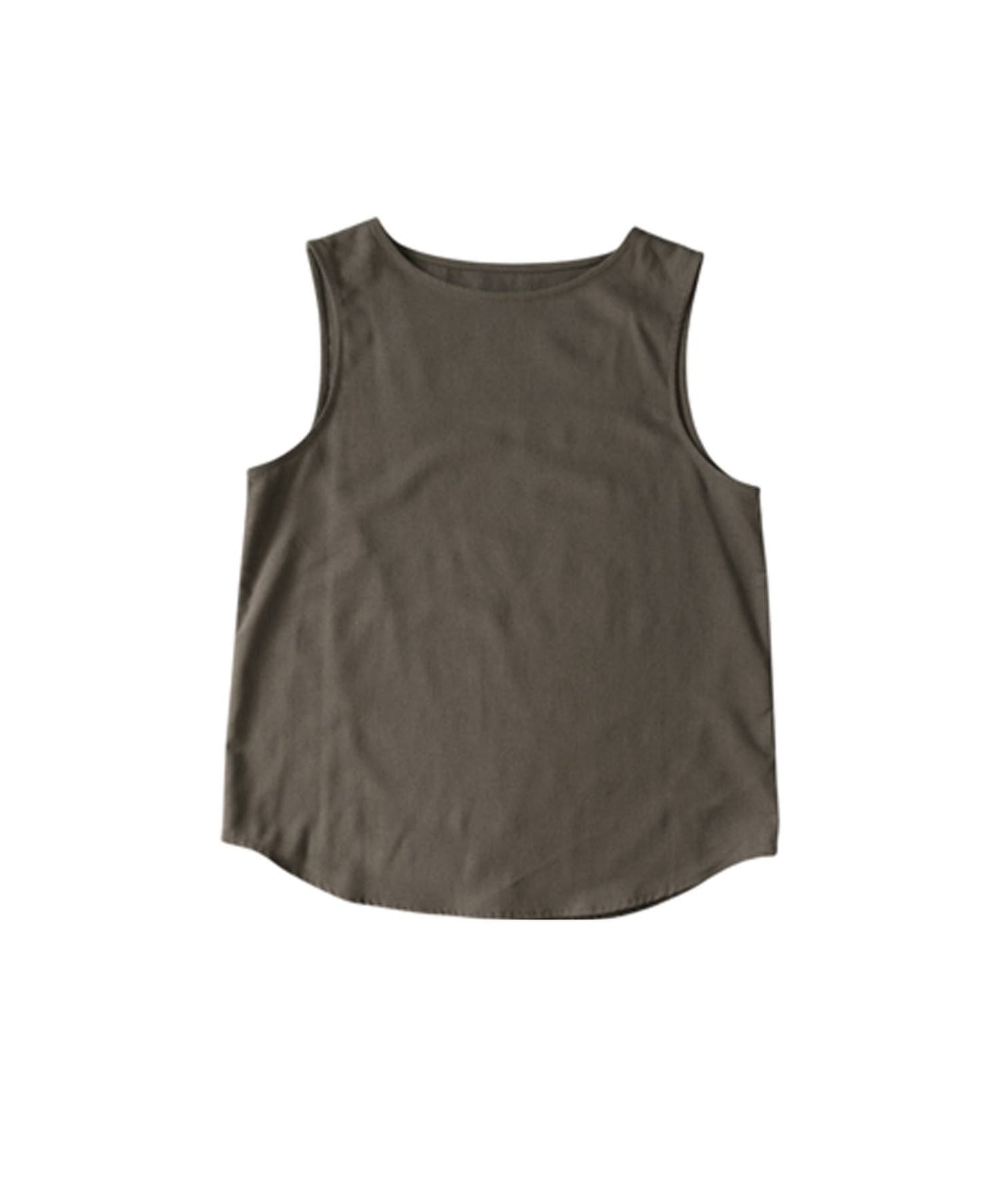 Linen Blend Tank Top Ladies
