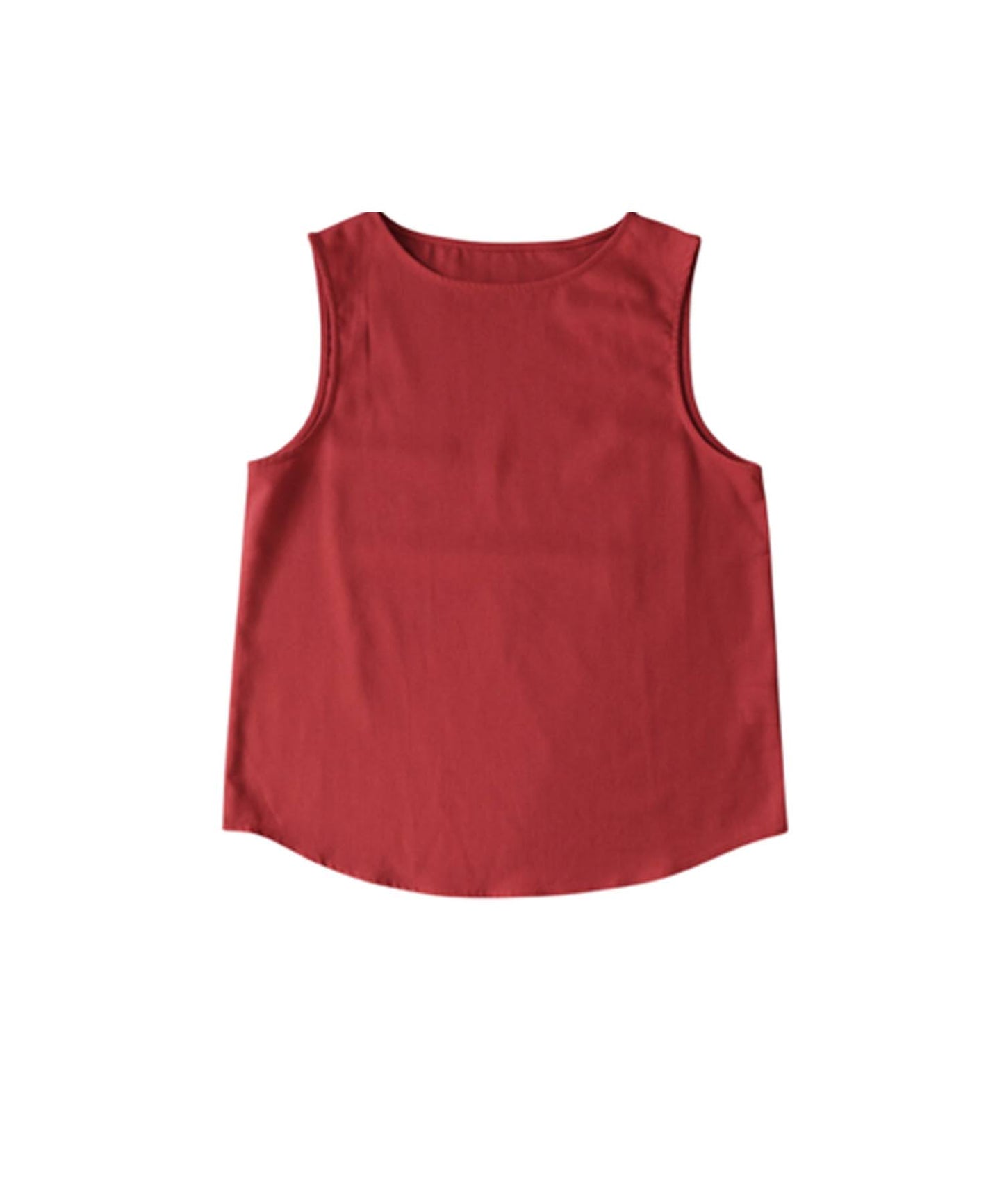 Linen Blend Tank Top Ladies