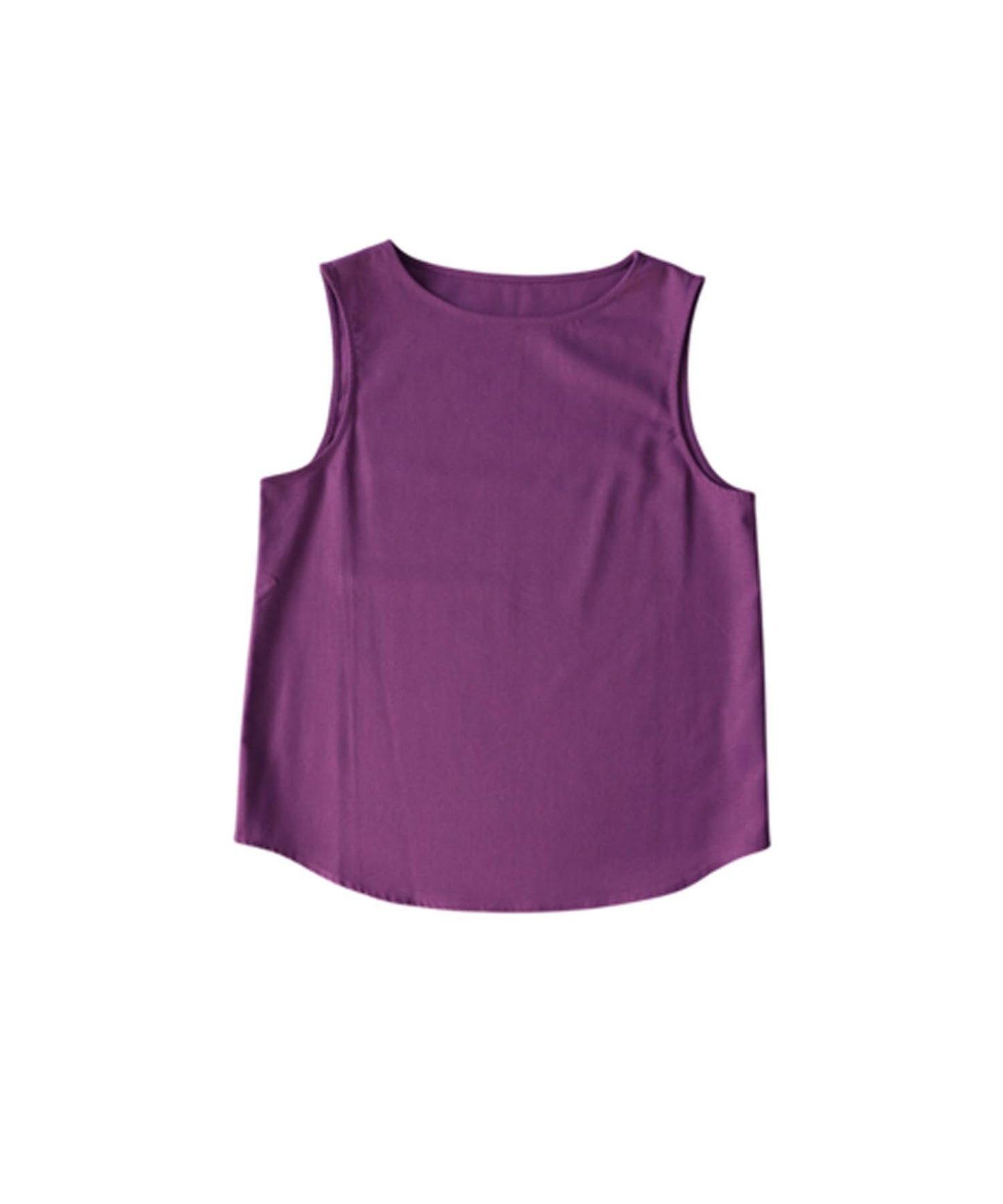 Linen Blend Tank Top Ladies