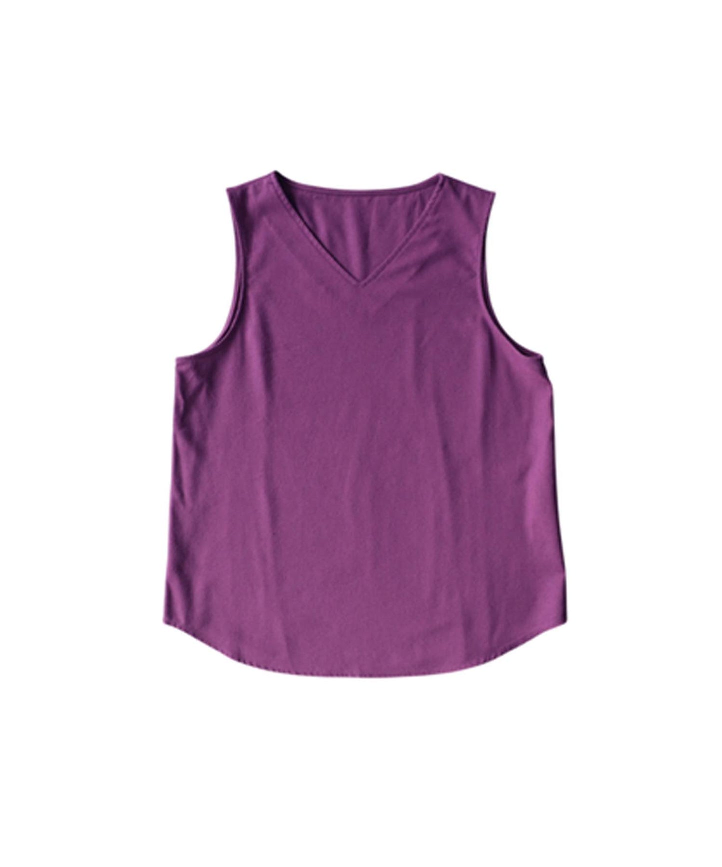 Linen Blend Tank Top Ladies