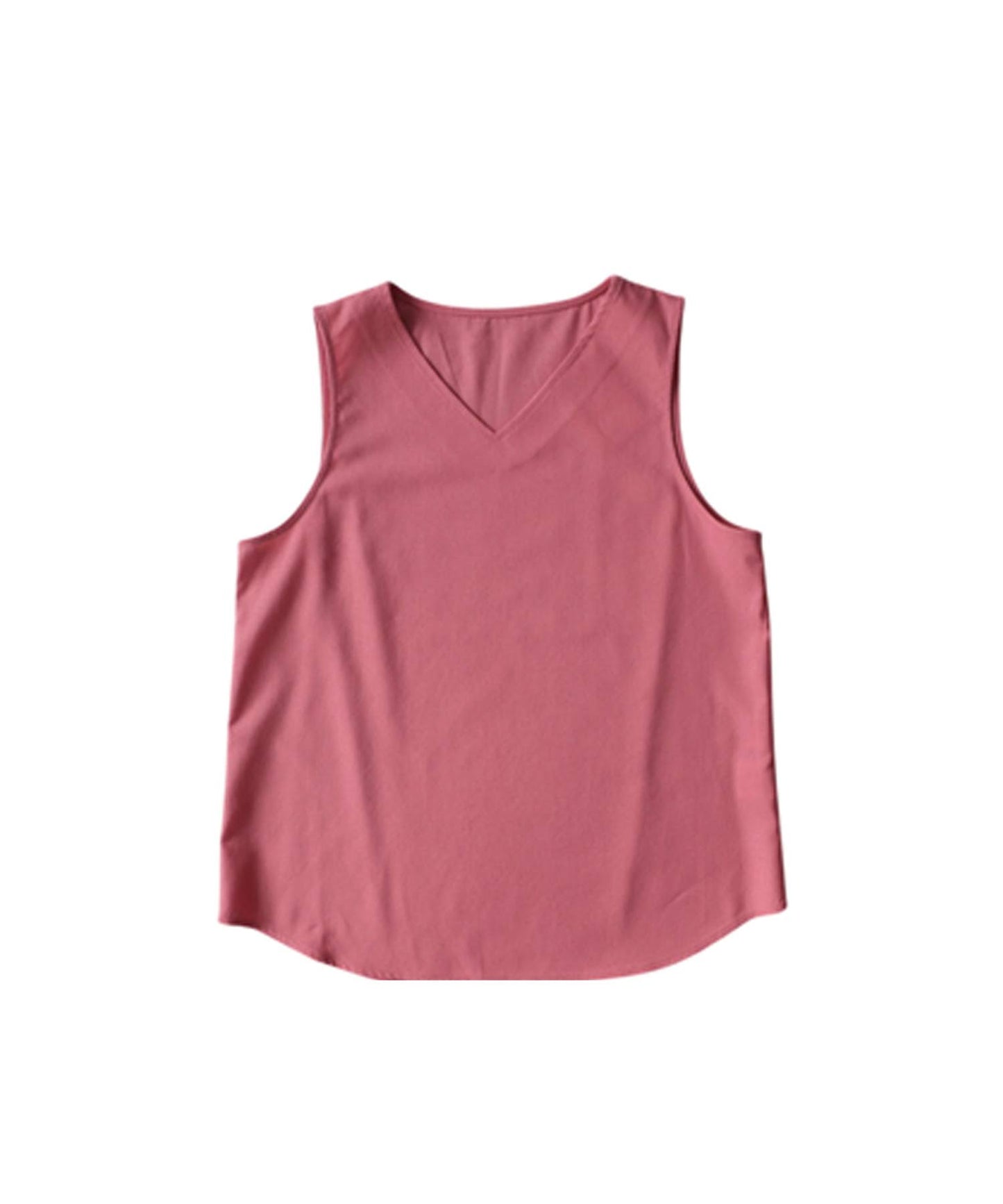 Linen Blend Tank Top Ladies