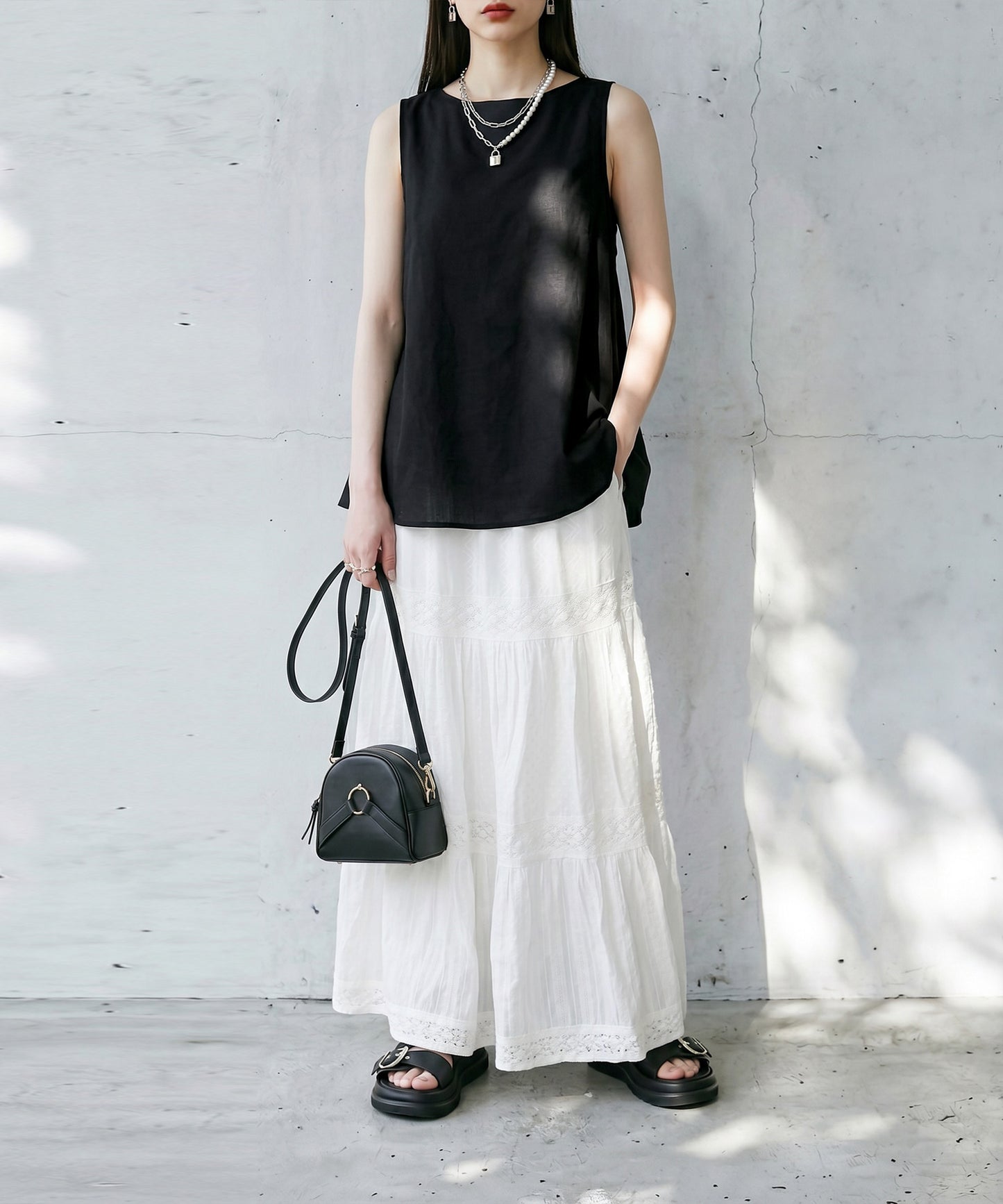 Flared Tank Top Ladies