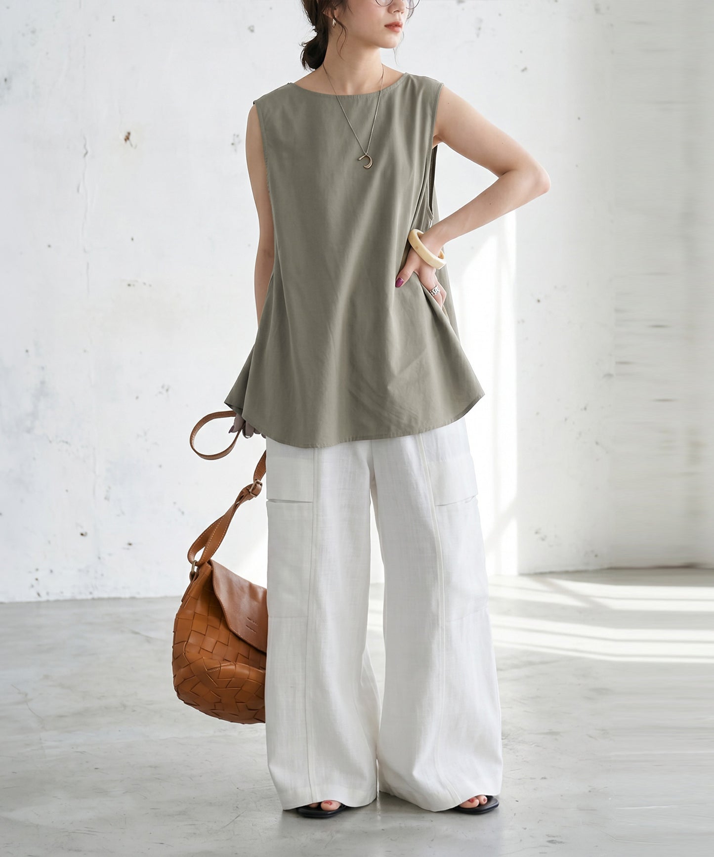 Flared Tank Top Ladies