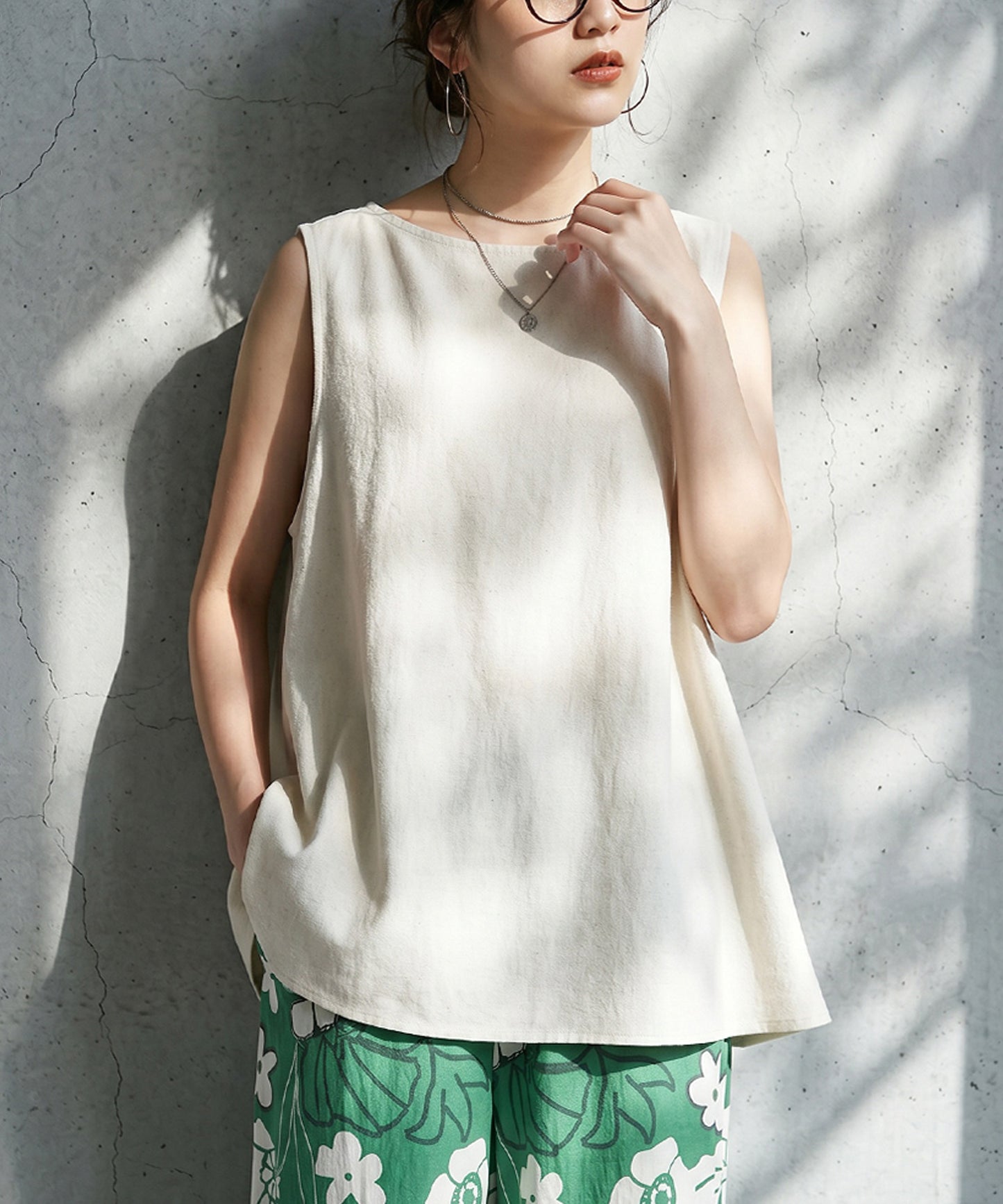 Flared Tank Top Ladies