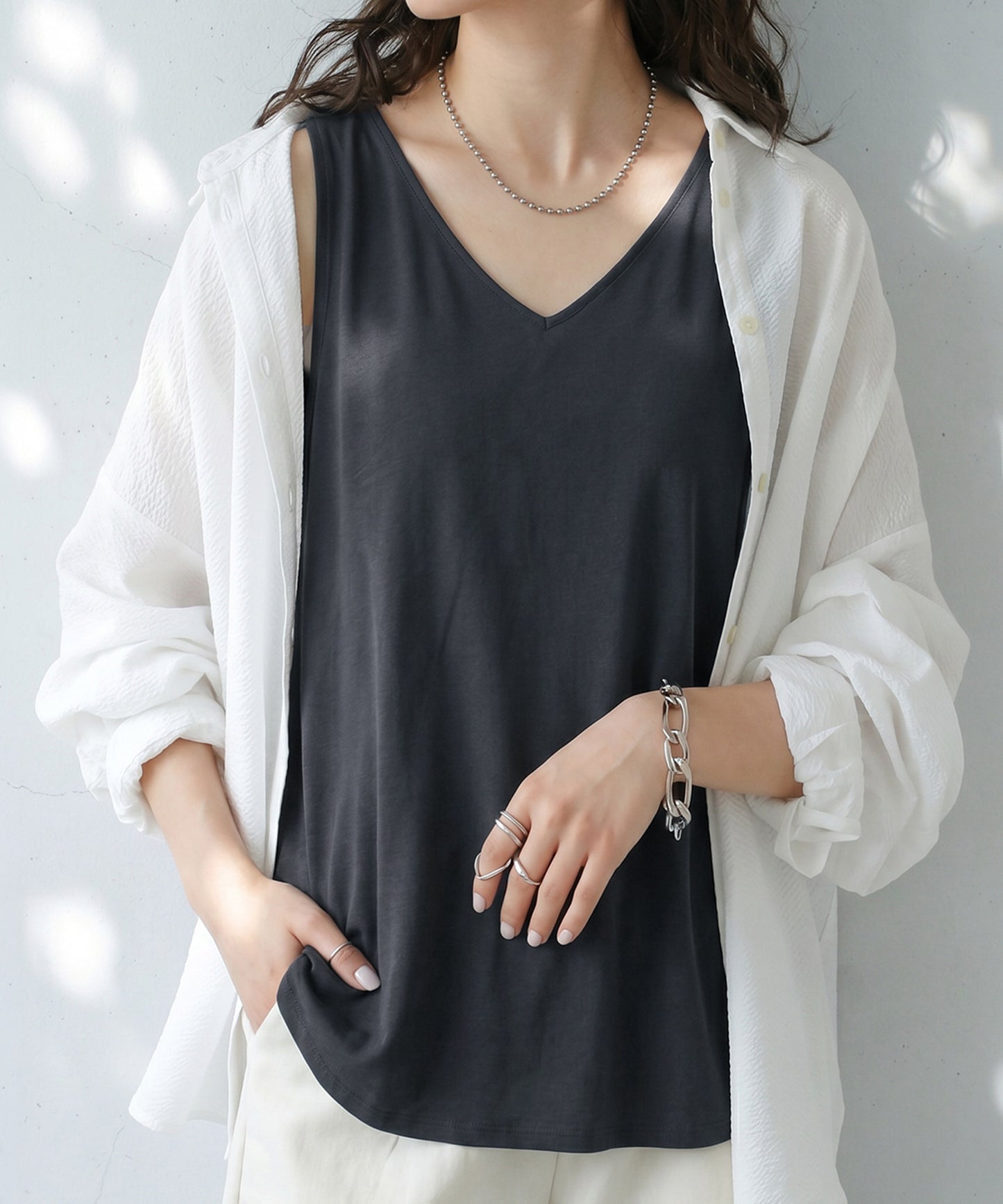 Flared Tank Top Ladies