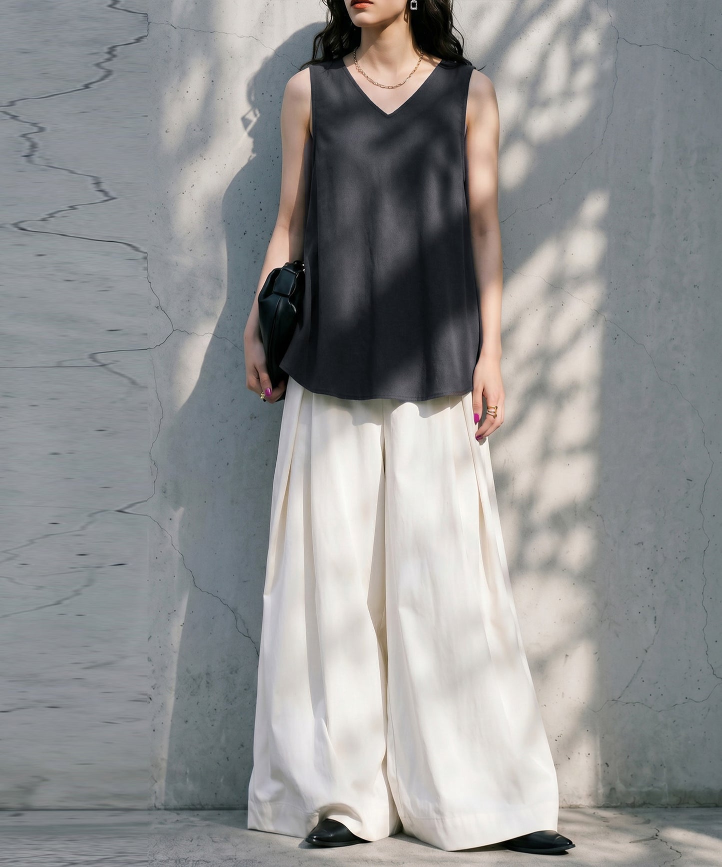 Flared Tank Top Ladies