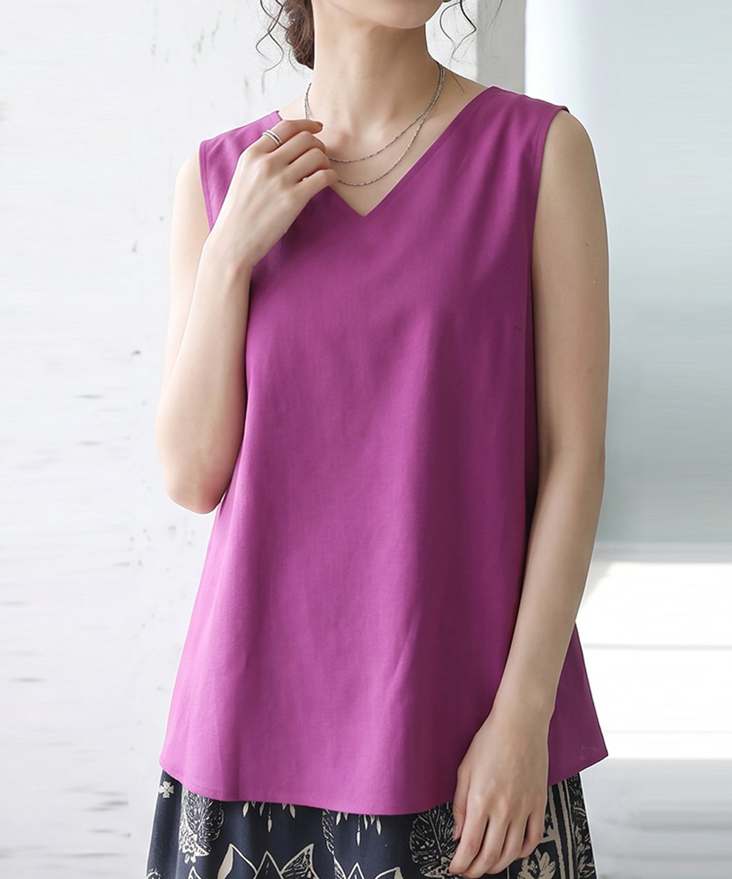 Flared Tank Top Ladies