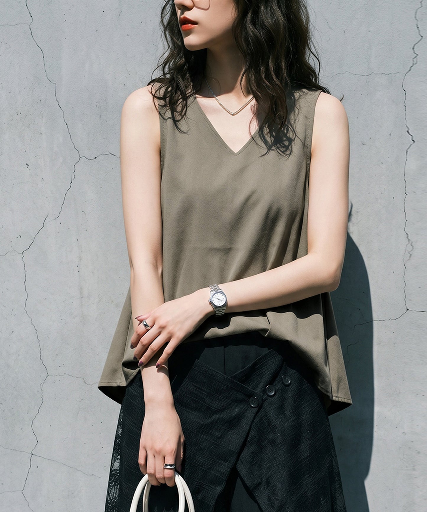 Flared Tank Top Ladies