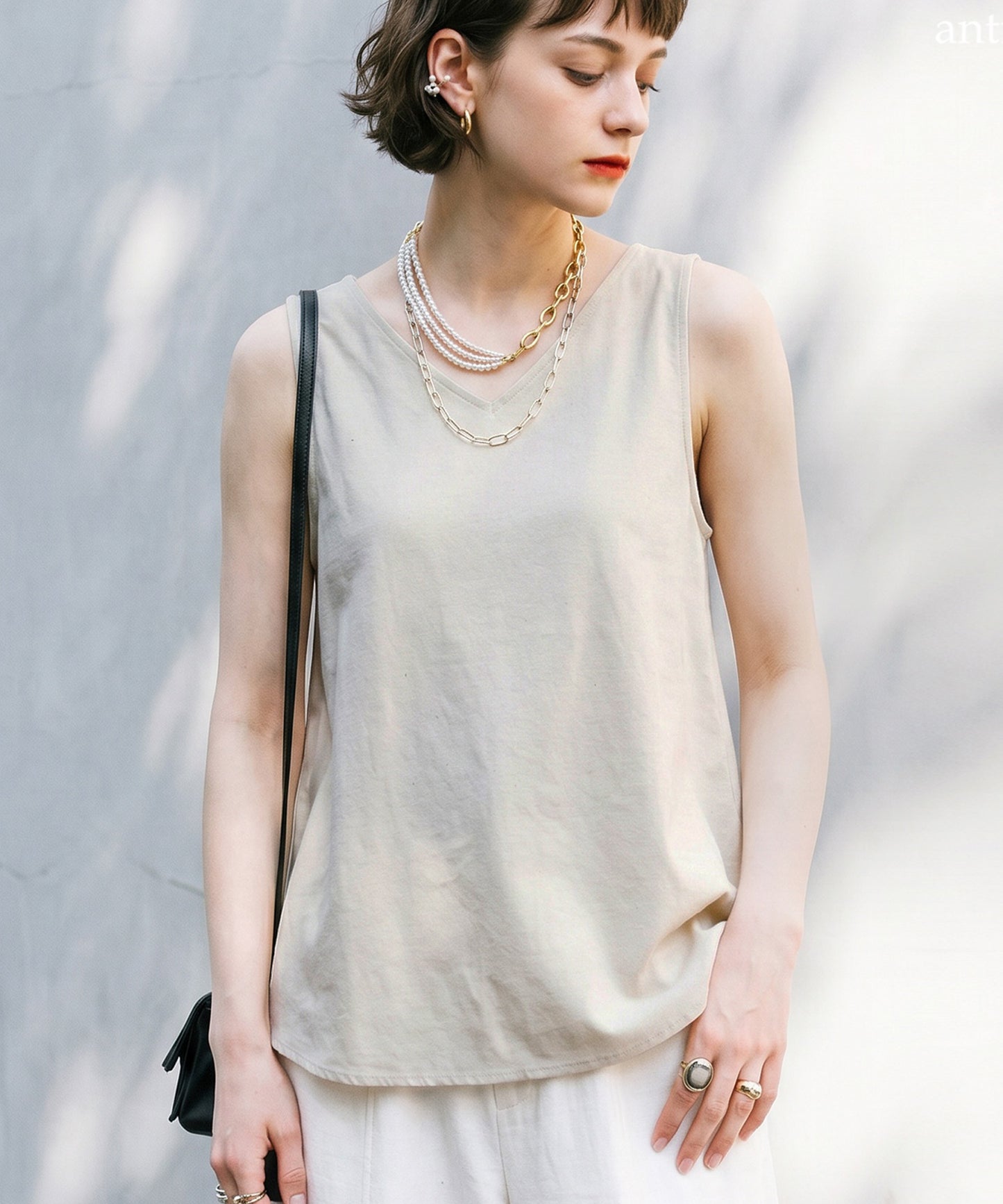 Flared Tank Top Ladies
