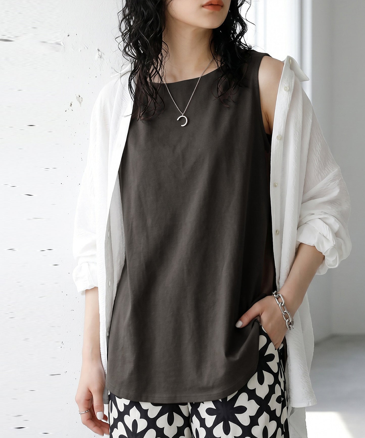 Flared Tank Top Ladies