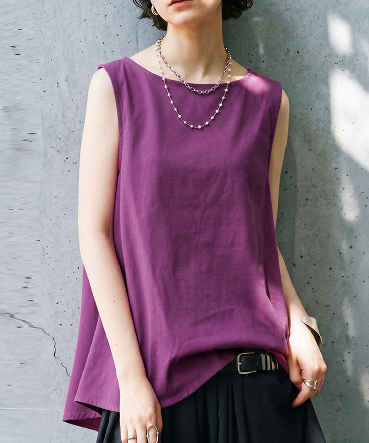 Flared Tank Top Ladies