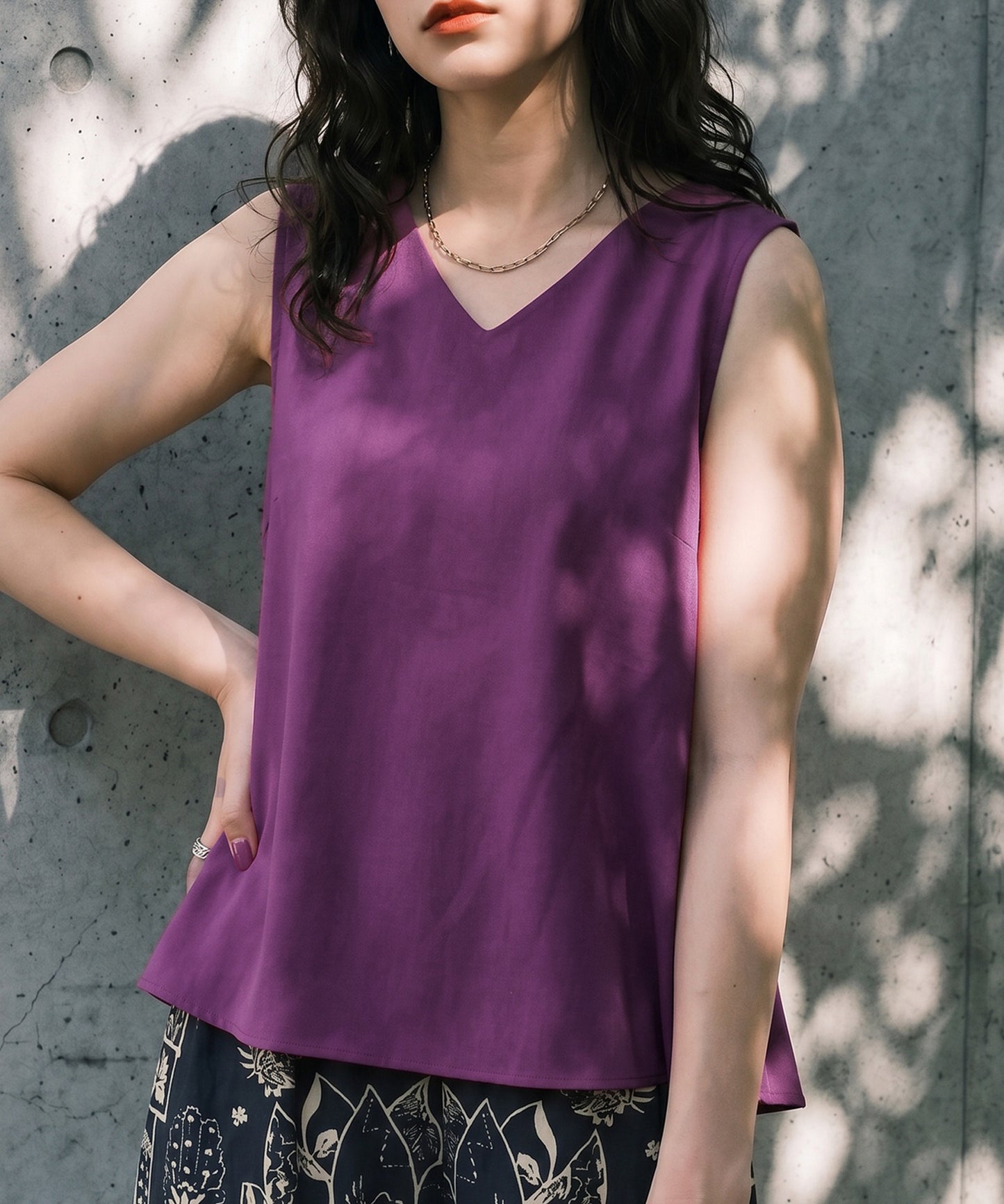 Flared Tank Top Ladies