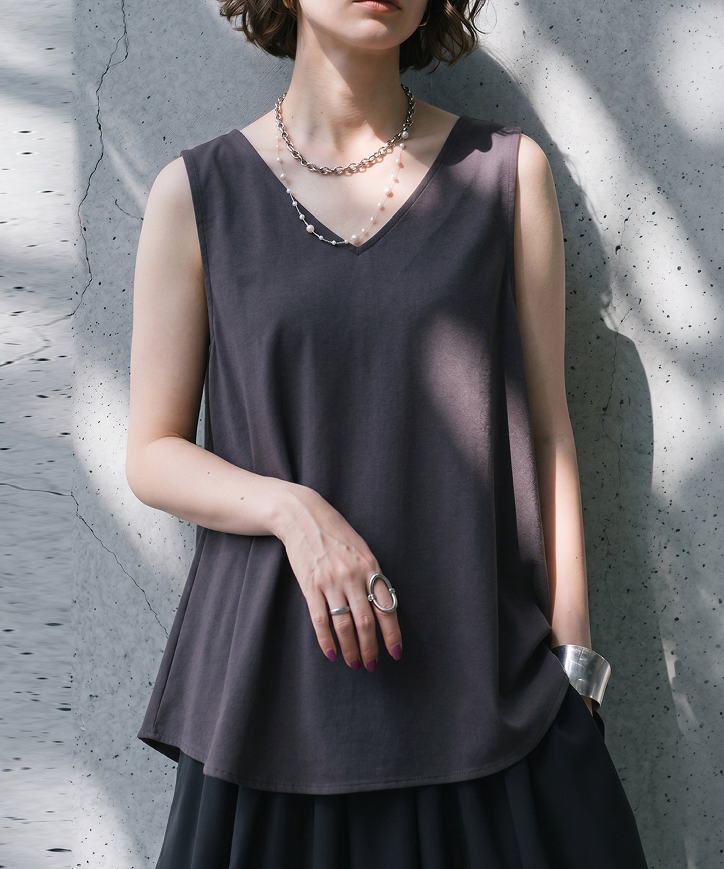 Flared Tank Top Ladies