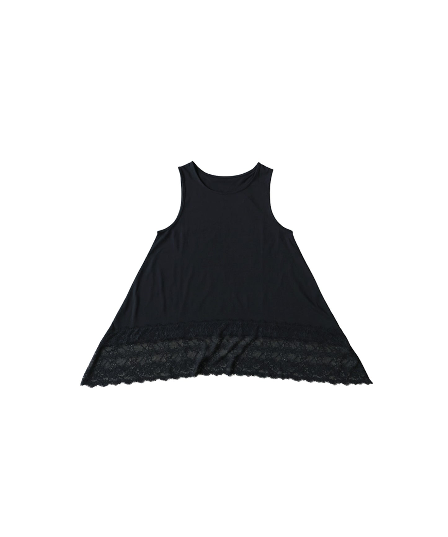 Cool-Touch, Lace-Hem Layered Tank Top Ladies