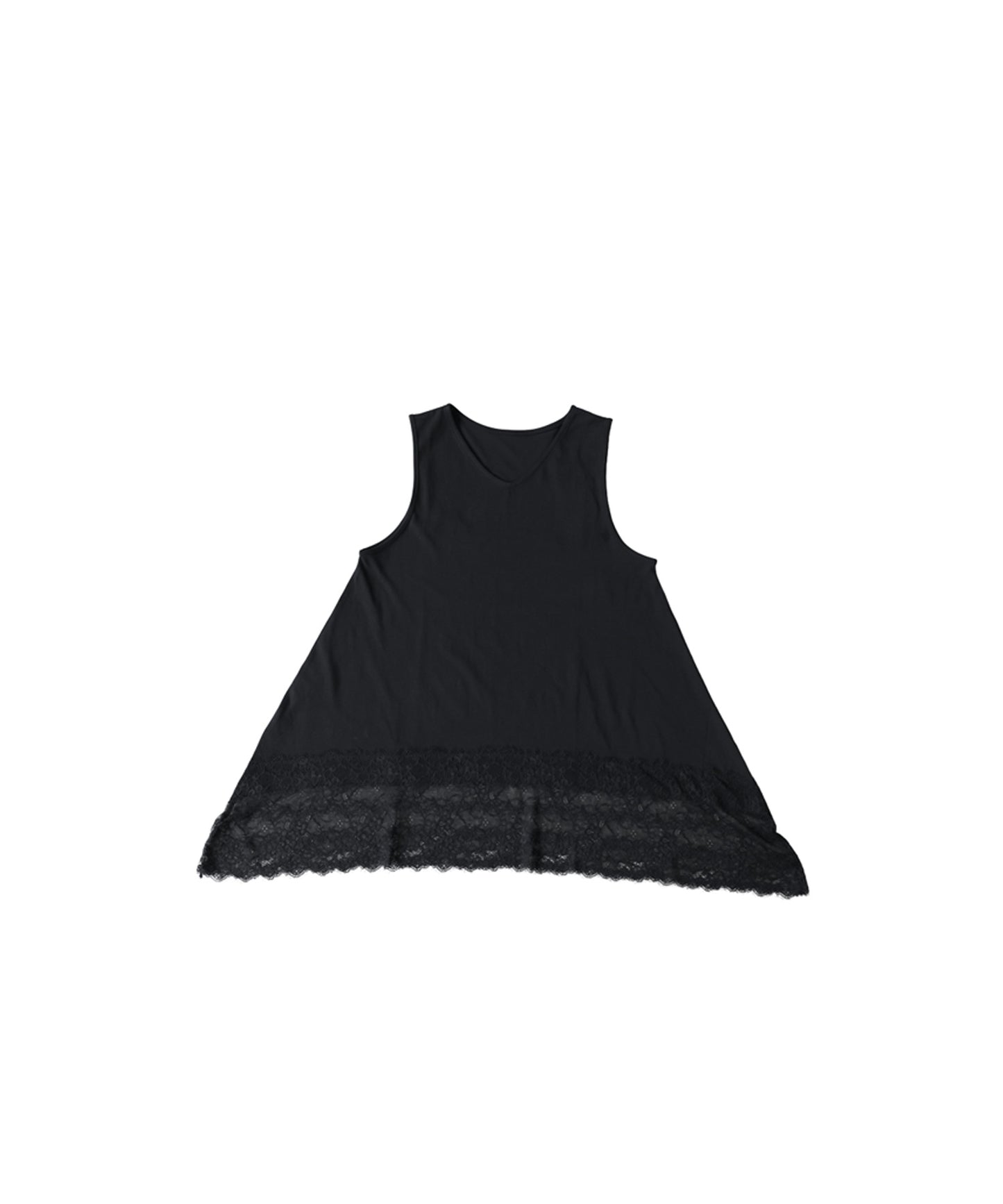 Cool-Touch, Lace-Hem Layered Tank Top Ladies
