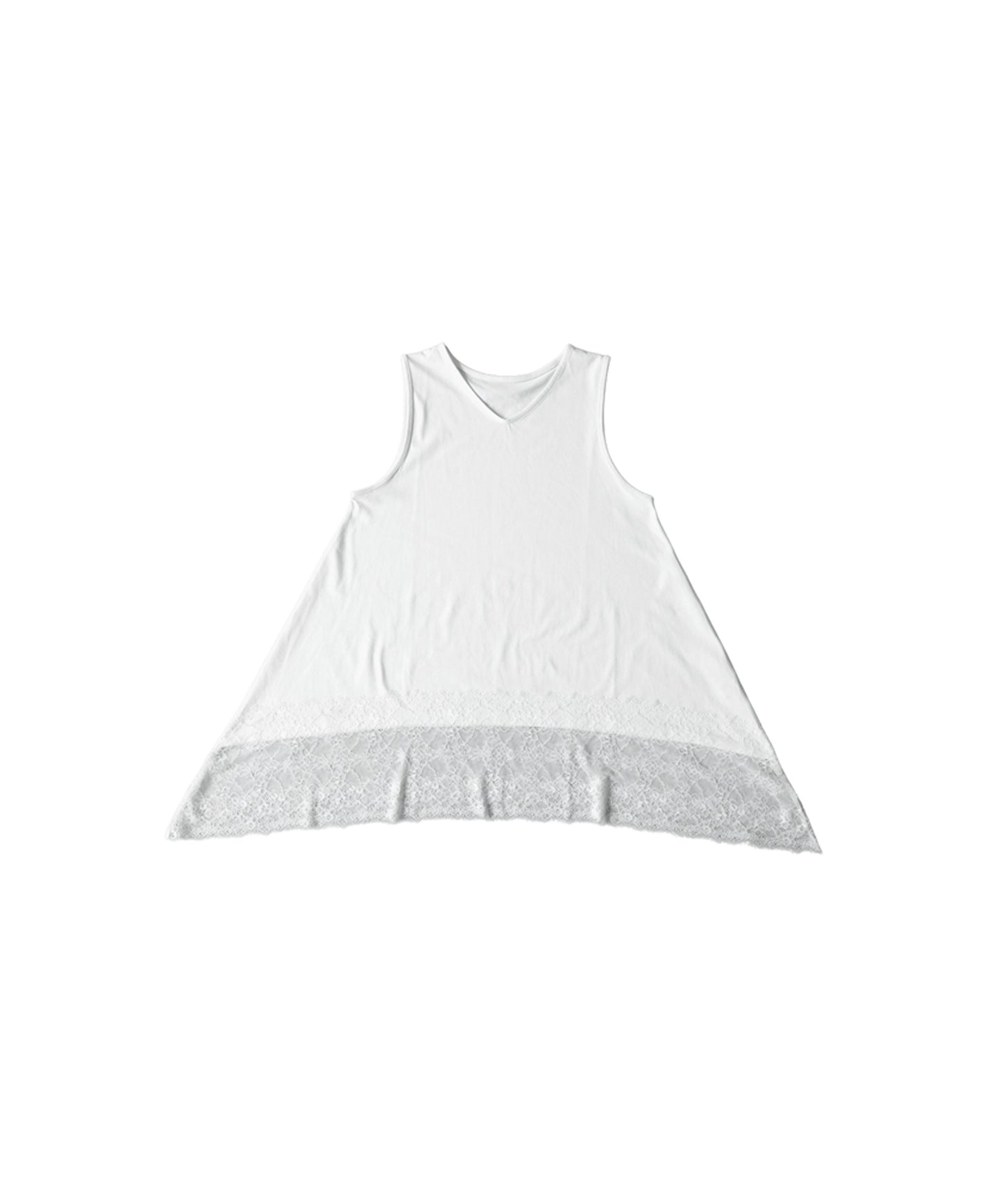 Cool-Touch, Lace-Hem Layered Tank Top Ladies