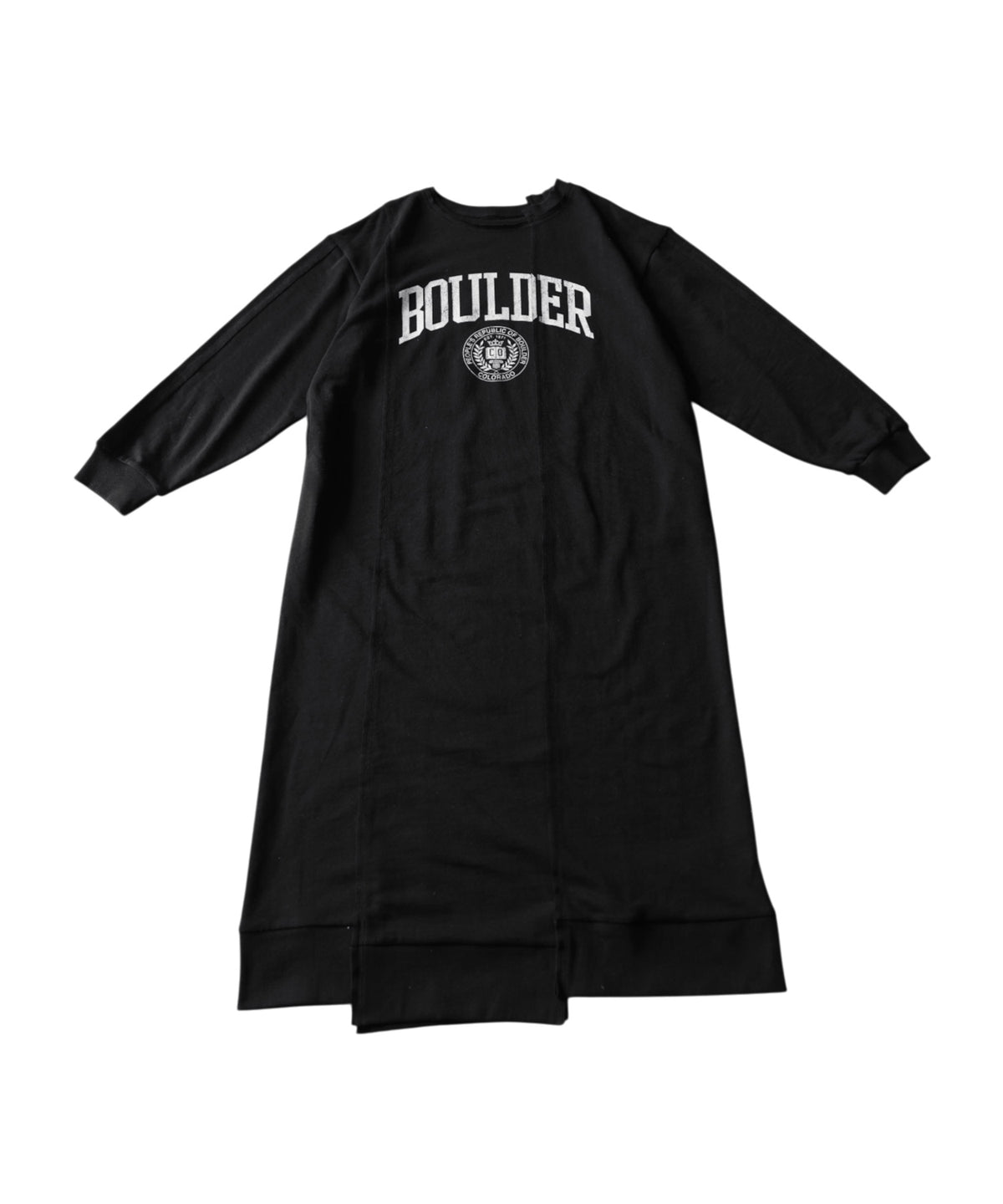 College Logo Sweatshirt Dress Ladies
