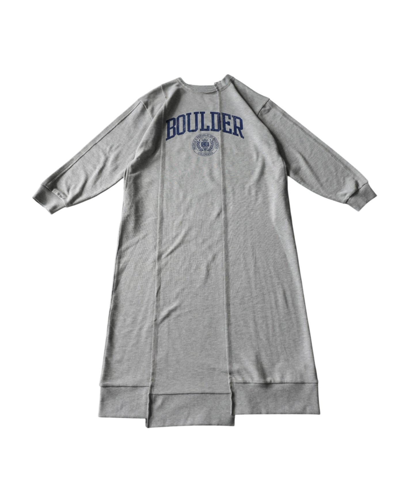 College Logo Sweatshirt Dress Ladies