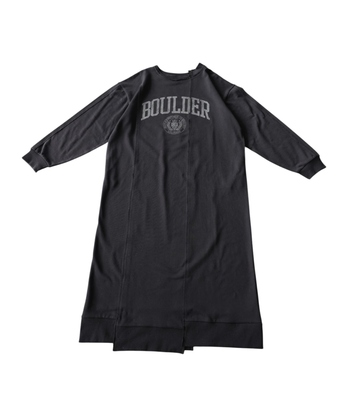 College Logo Sweatshirt Dress Ladies