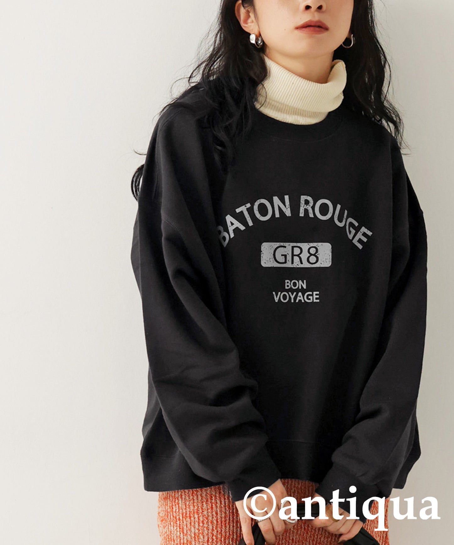 Logo color pullover Ladies