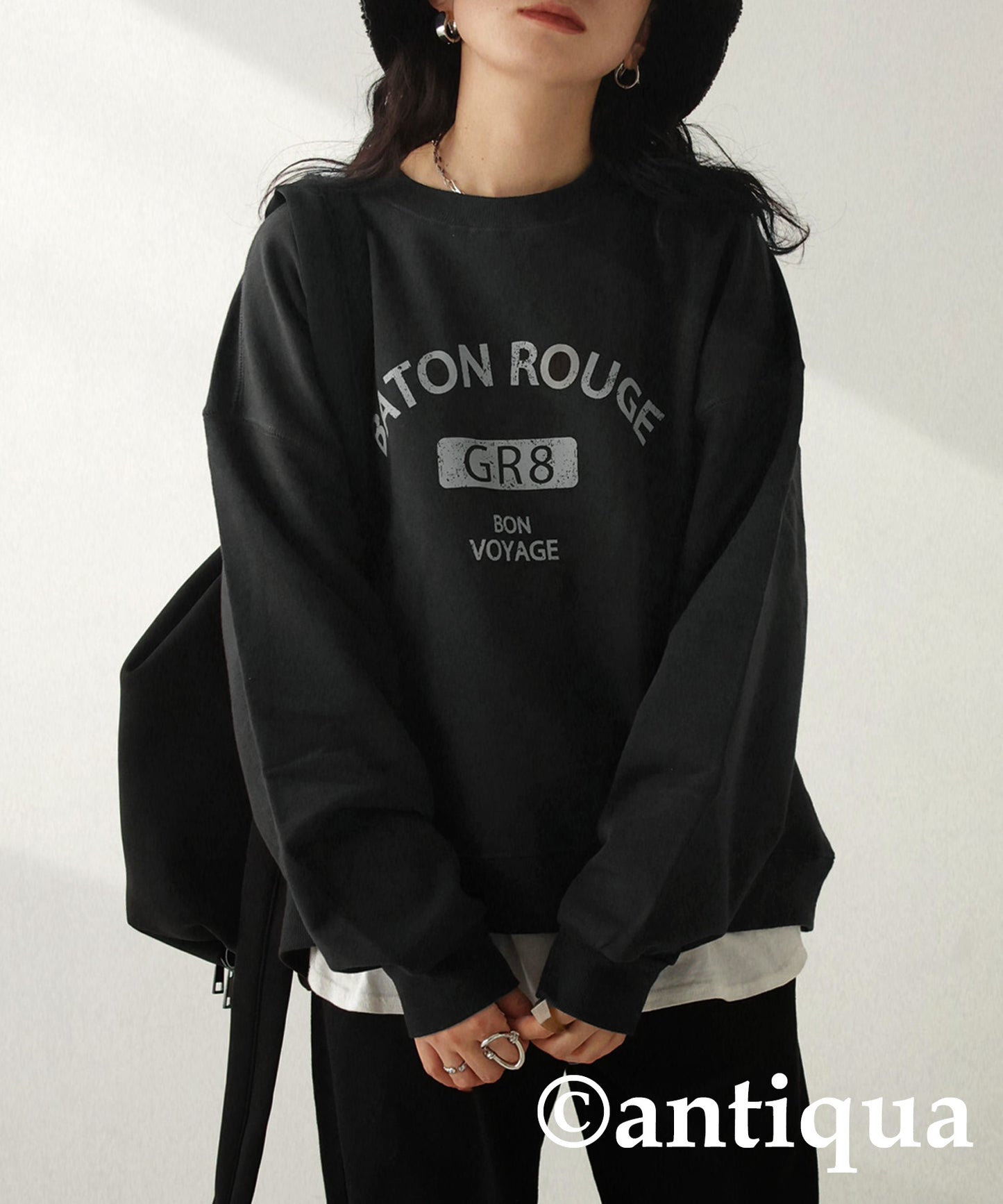 Logo color pullover Ladies