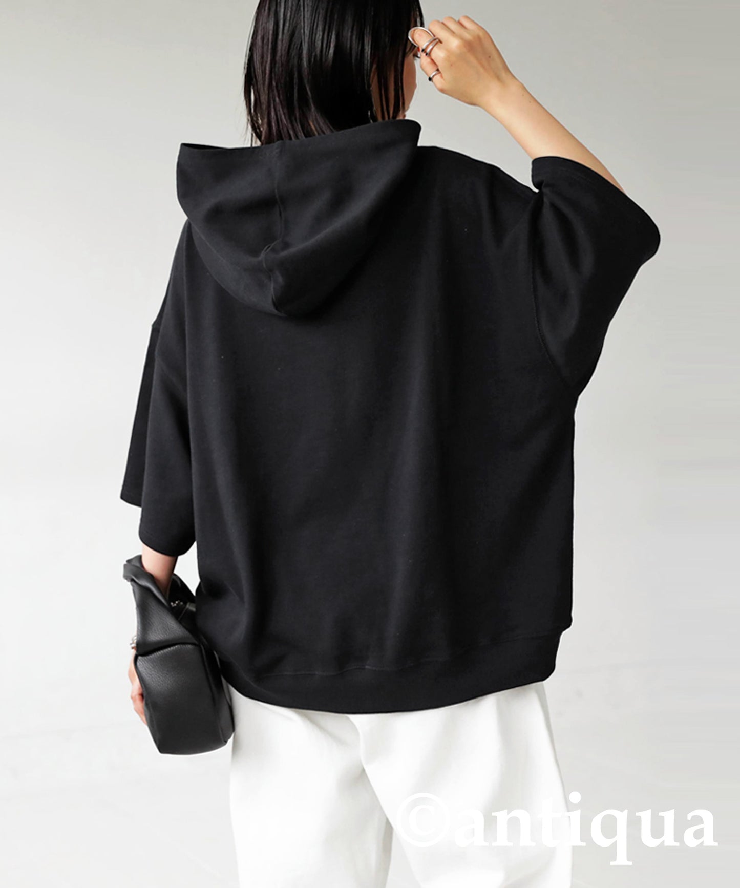 short-sleeved Ladies Hoodie