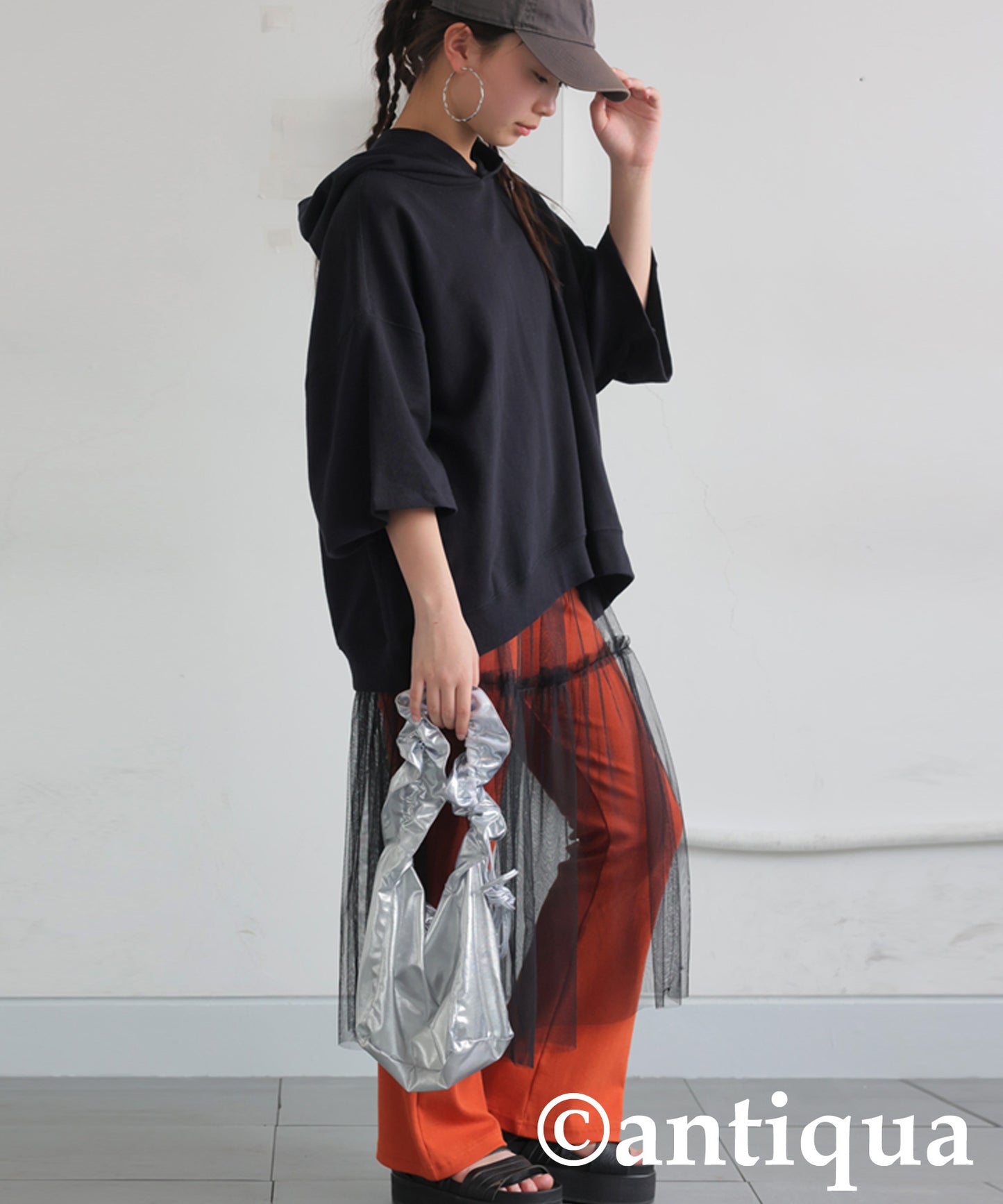 Junior 100% Cotton Fleece Short Hoodie