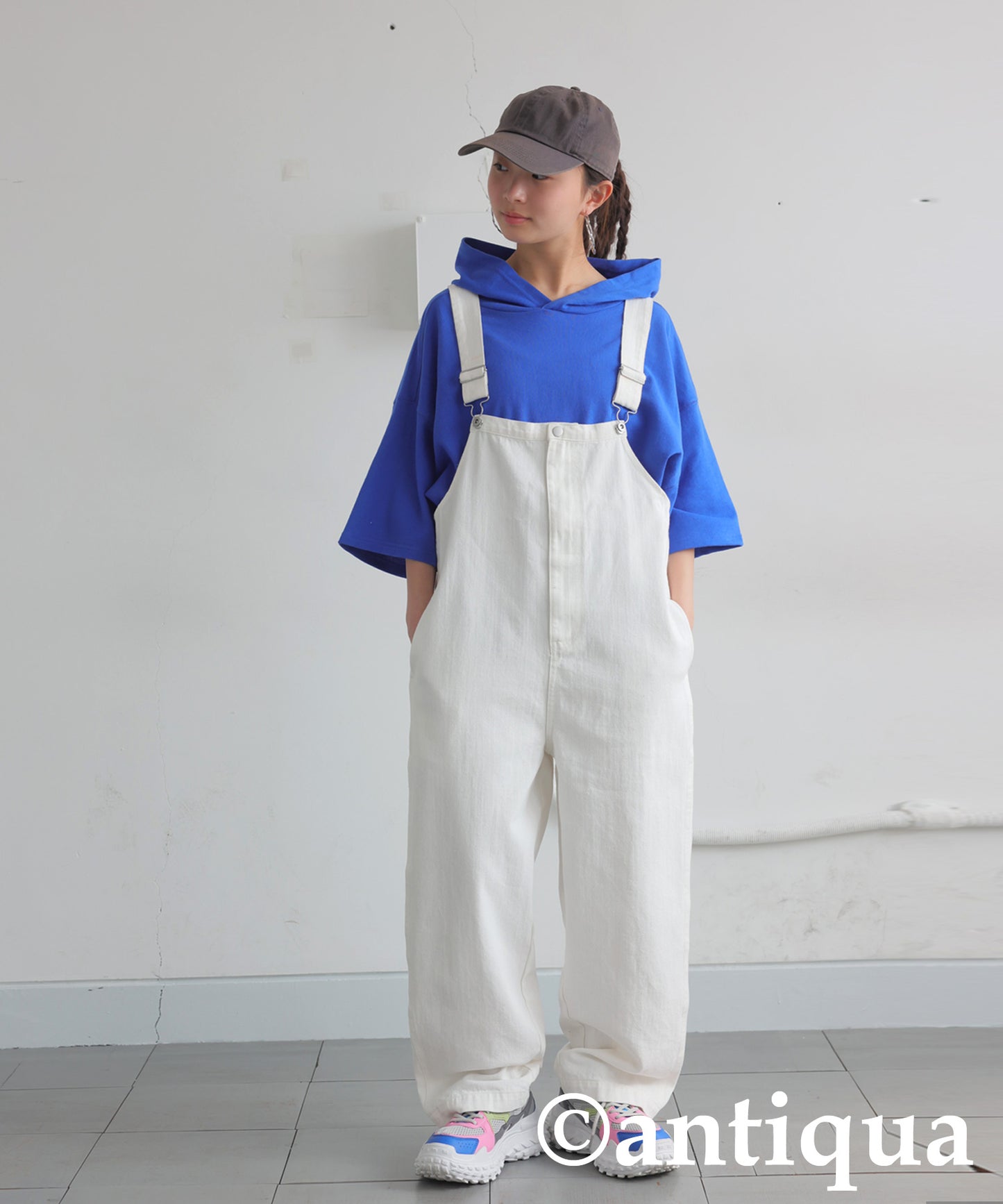 Junior 100% Cotton Fleece Short Hoodie