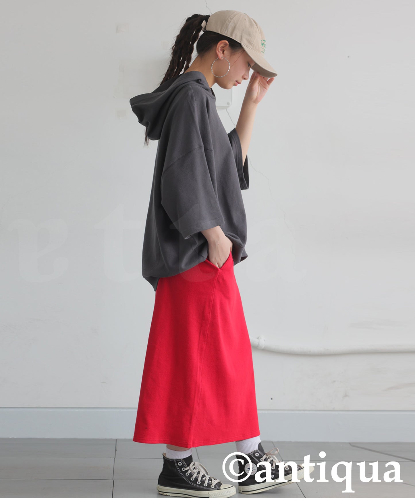 Junior 100% Cotton Fleece Short Hoodie