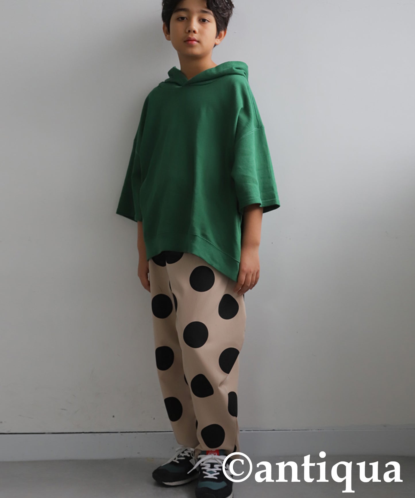 Junior 100% Cotton Fleece Short Hoodie