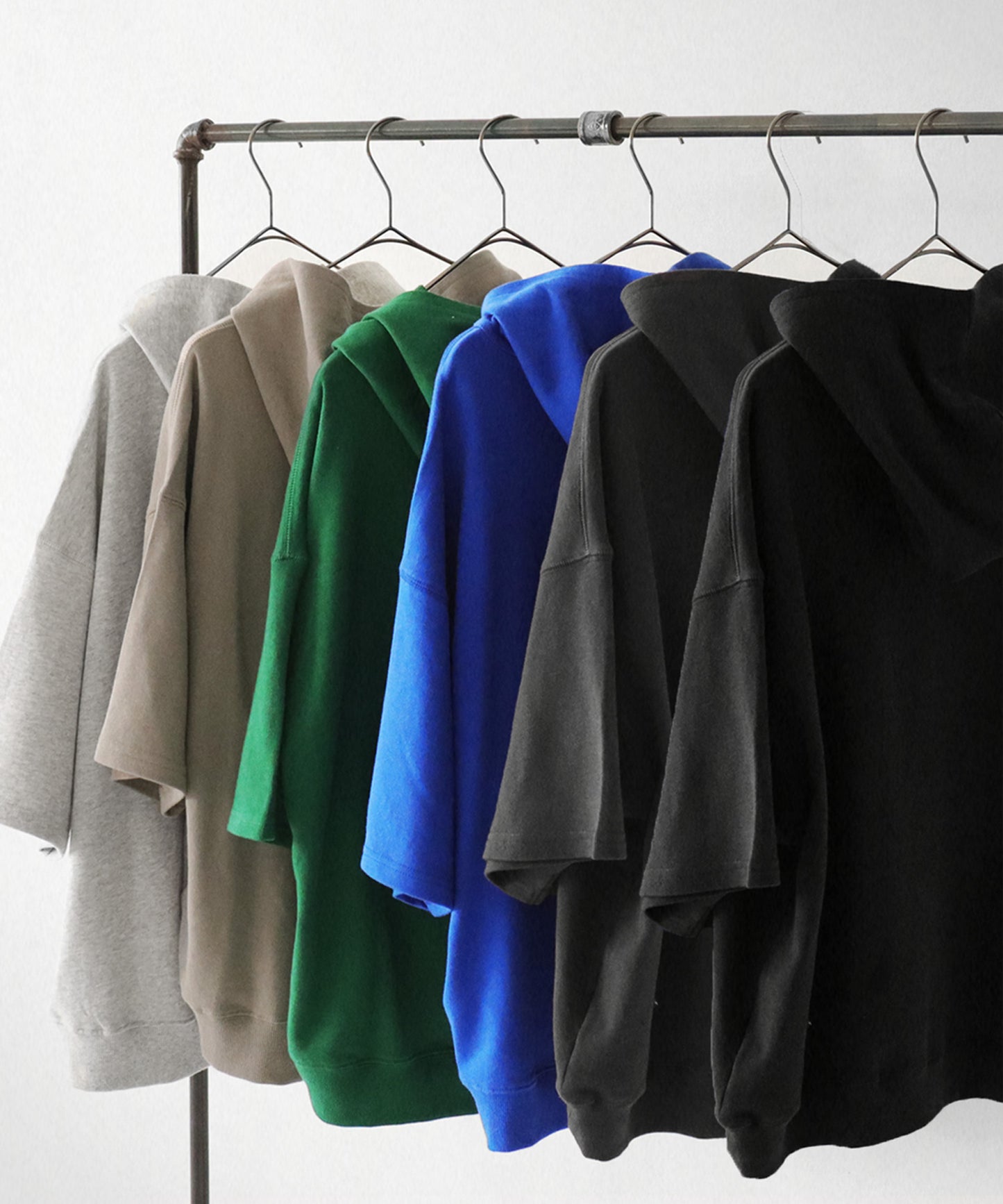 Junior 100% Cotton Fleece Short Hoodie