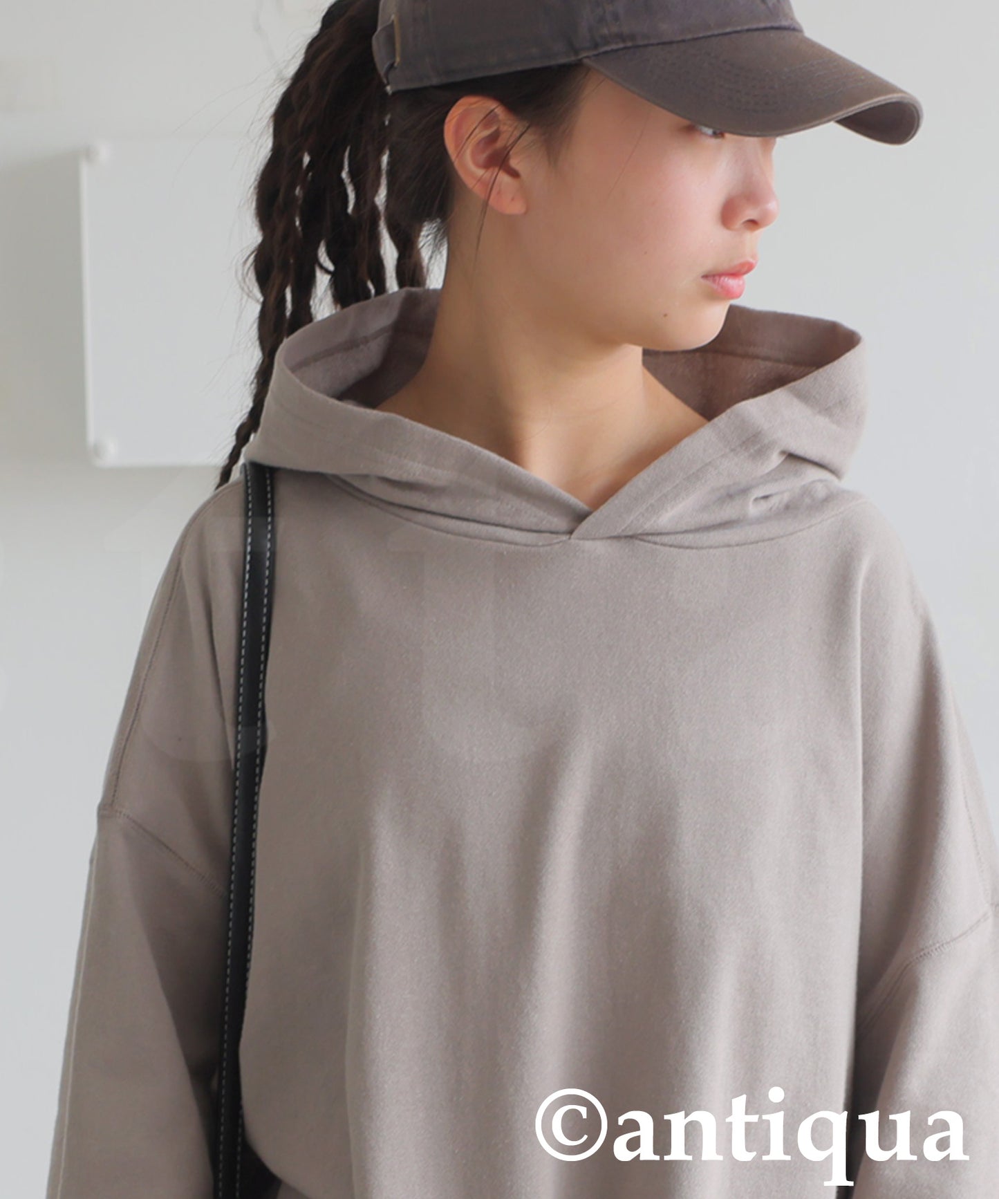 Junior 100% Cotton Fleece Short Hoodie