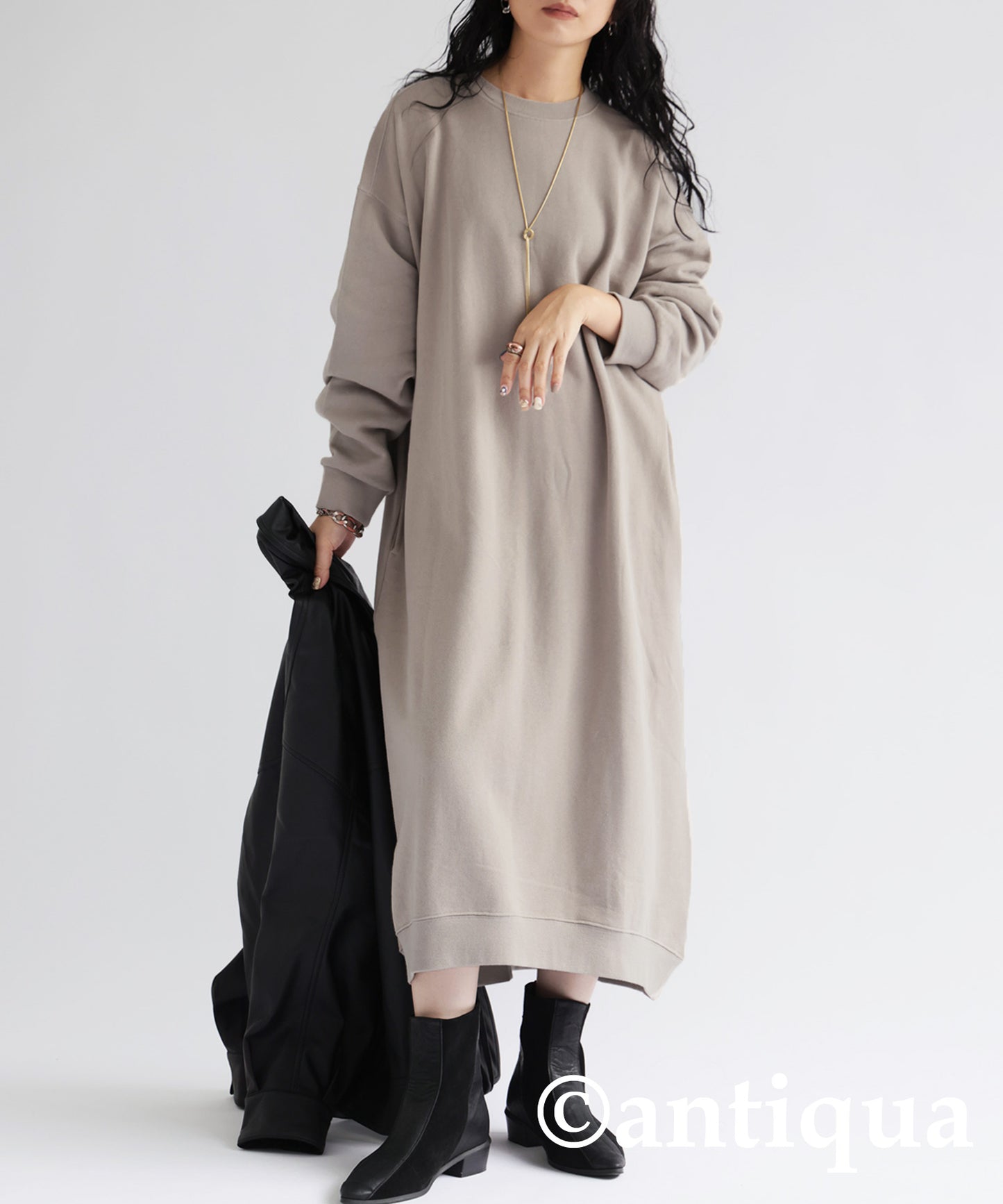 Sweat  Casual Dress Ladies