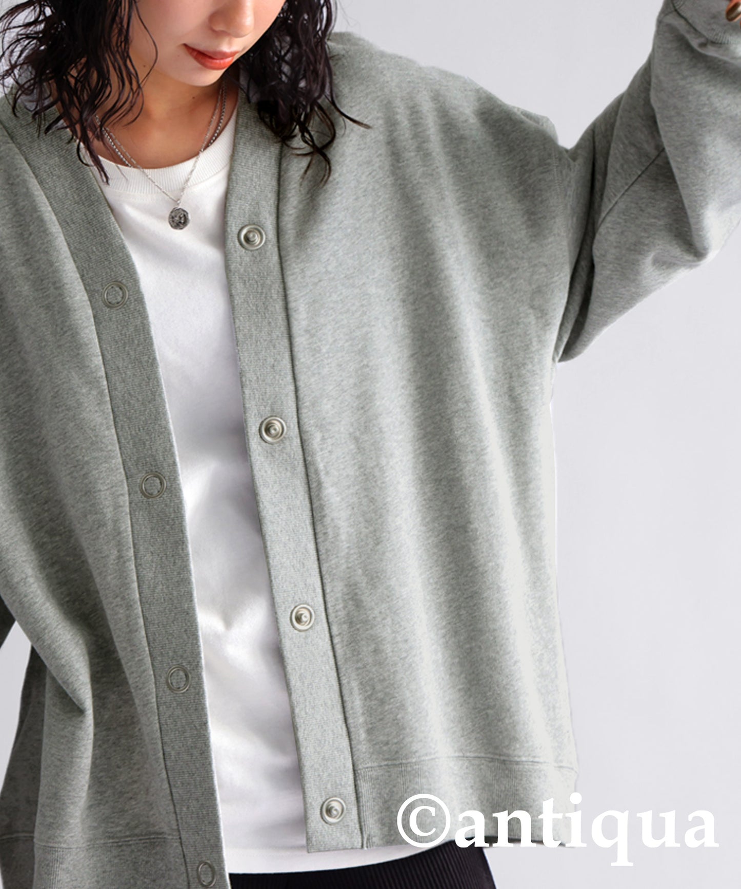 100%cotton pile fabric cardigan Ladies