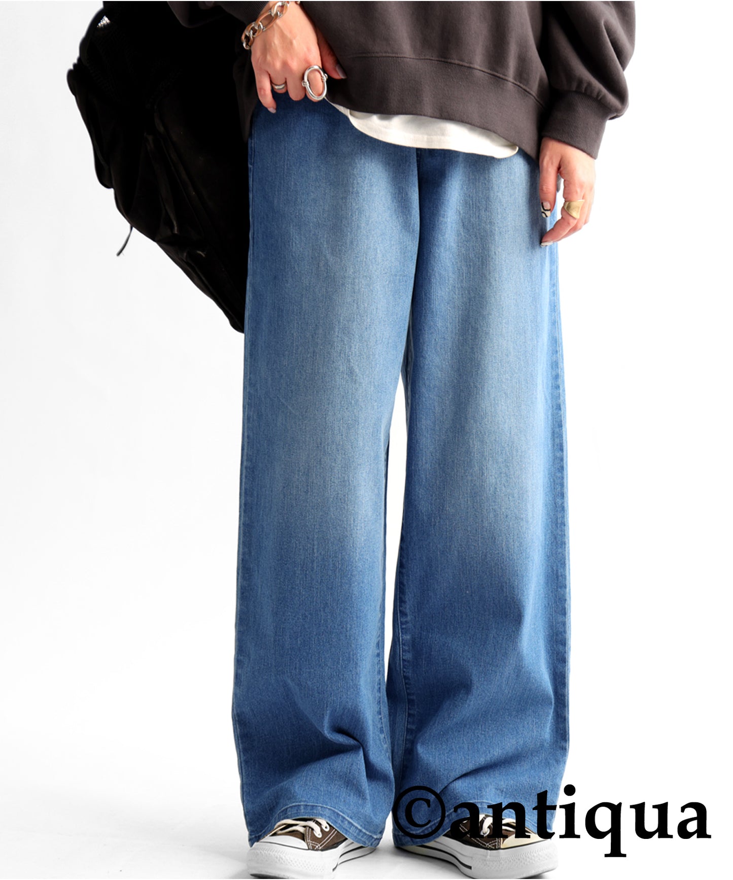 Stretch Denim Pants Ladies