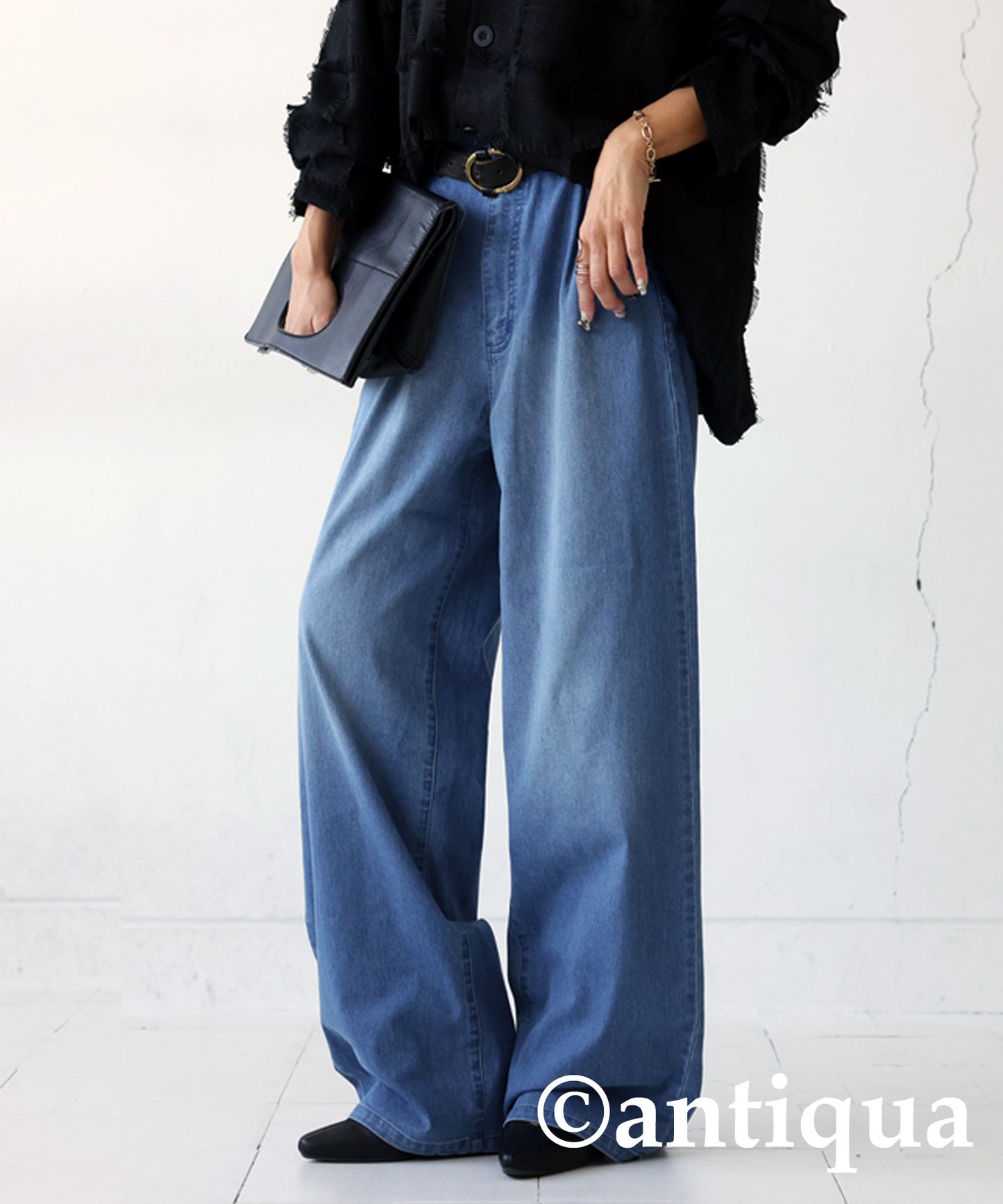 Stretch Denim Pants Ladies