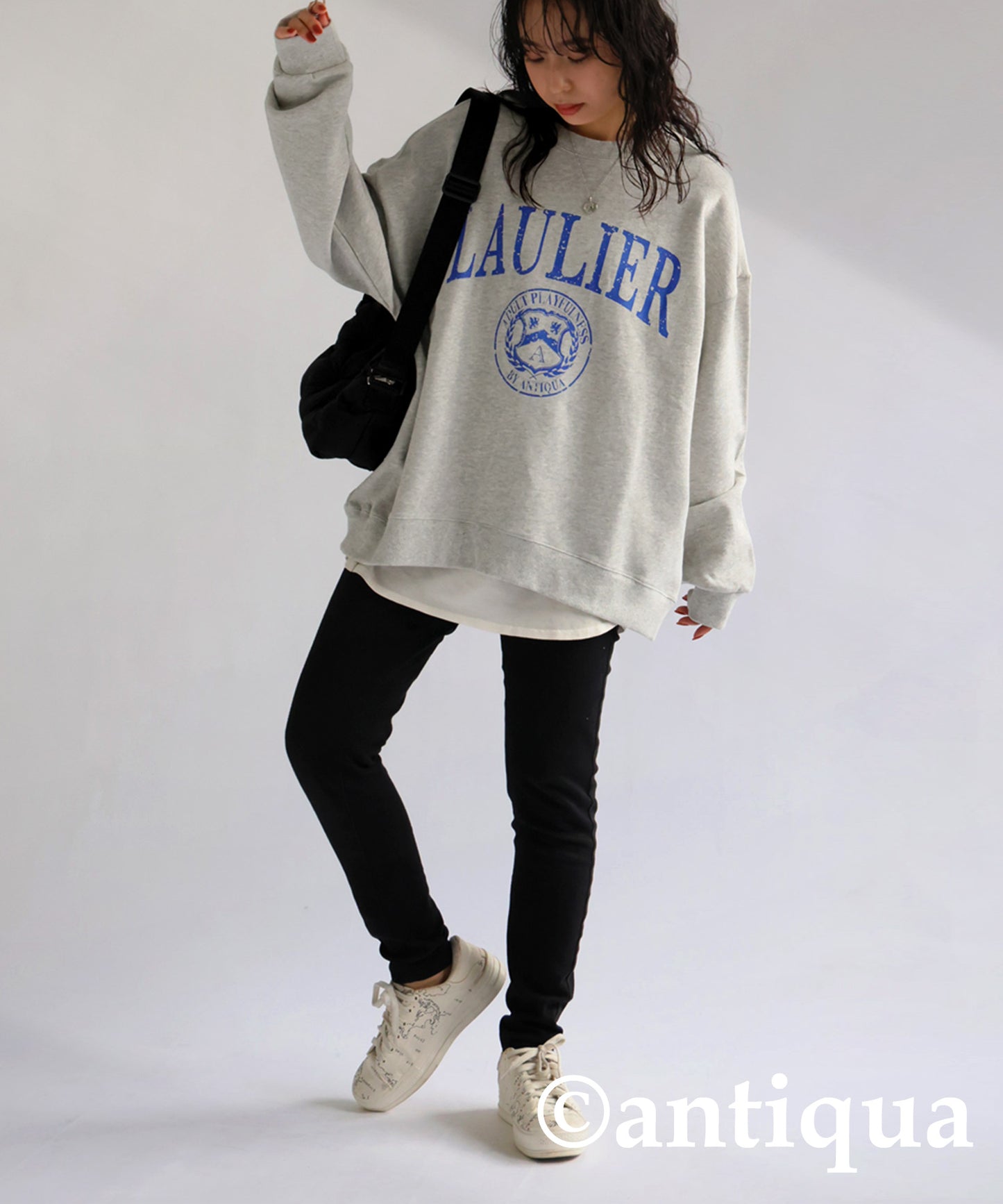 College Logo Sweatshirt Ladies