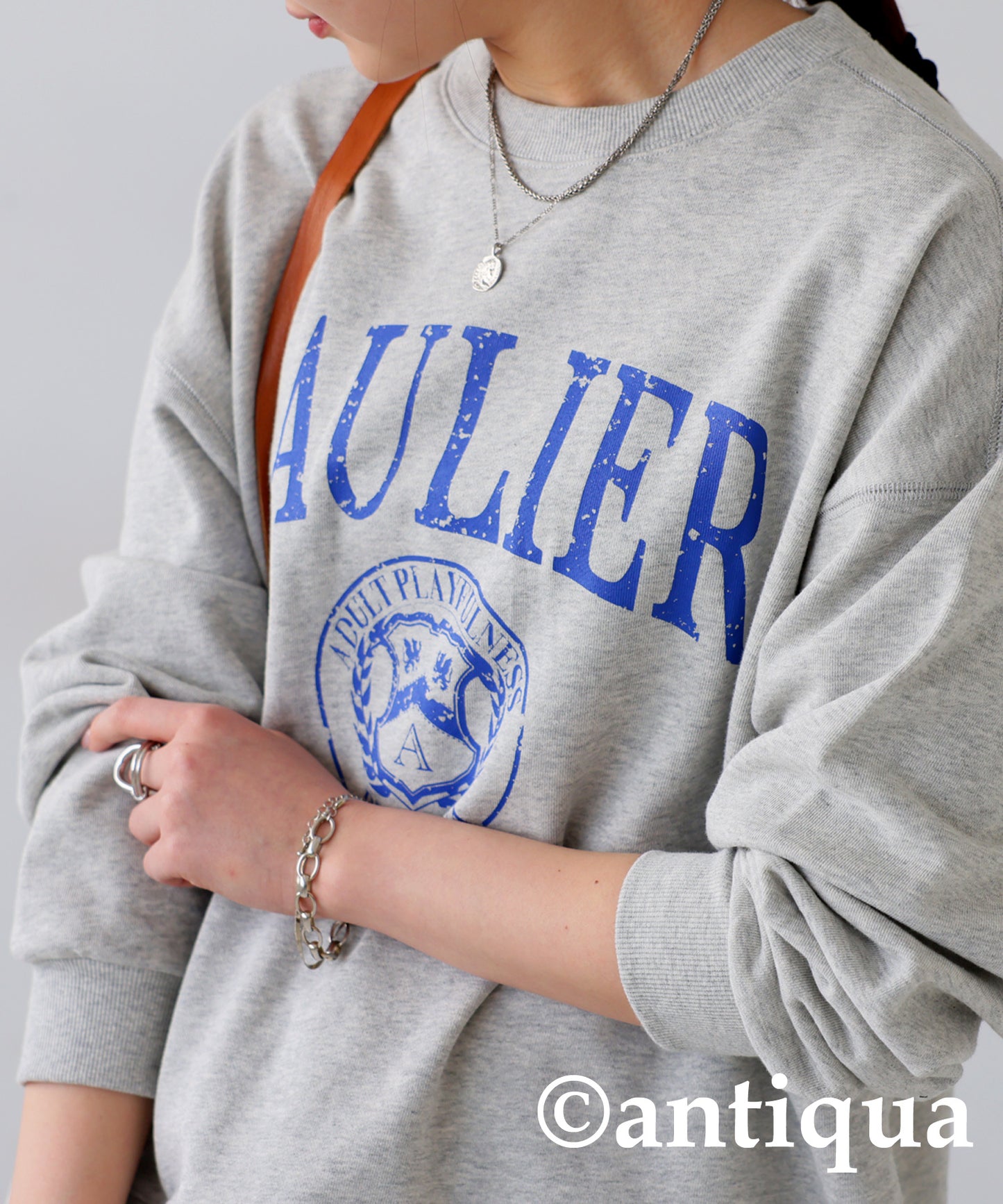 College Logo Sweatshirt Ladies