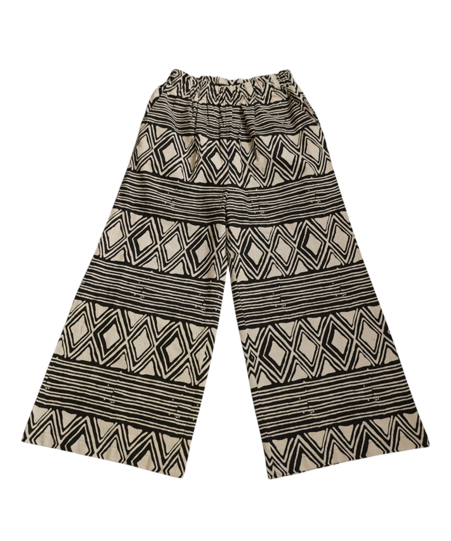 Indian Cotton Ethnic Pattern Wide Pants Ladies