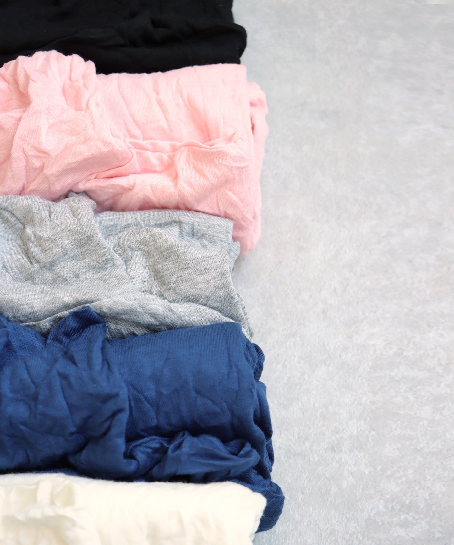 Crinkle High Neck Tops Ladies