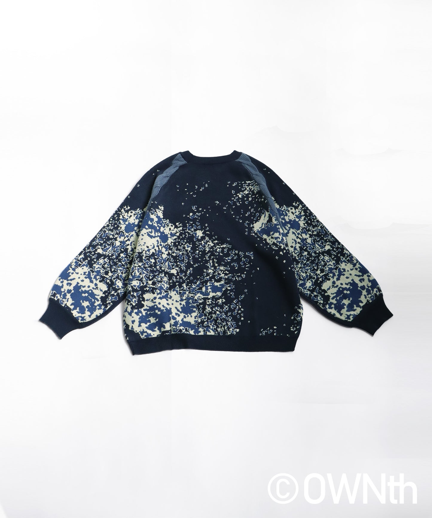 OWNth Dot Gradation Raglan Knit Ladies