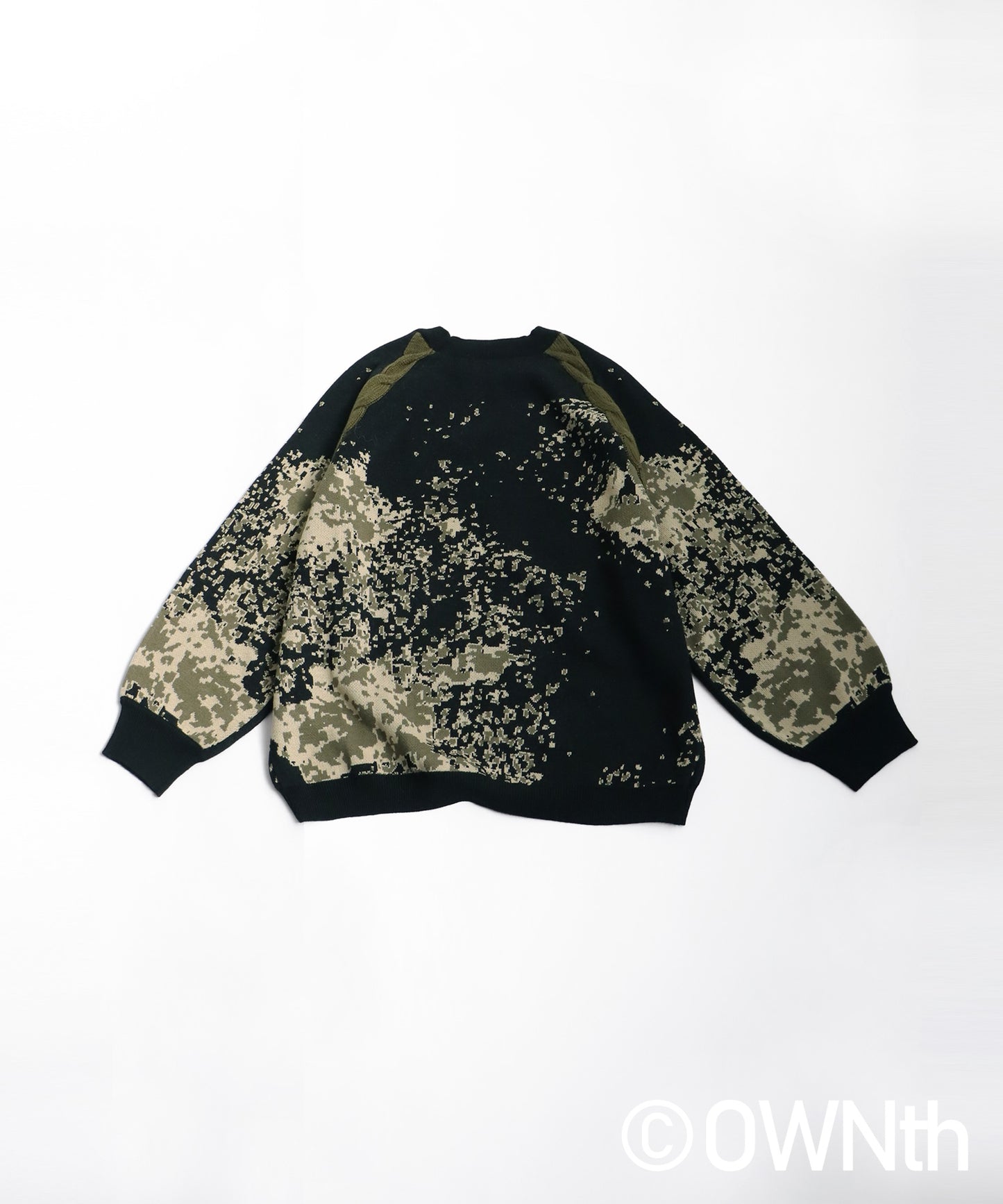 OWNth Dot Gradation Raglan Knit Ladies