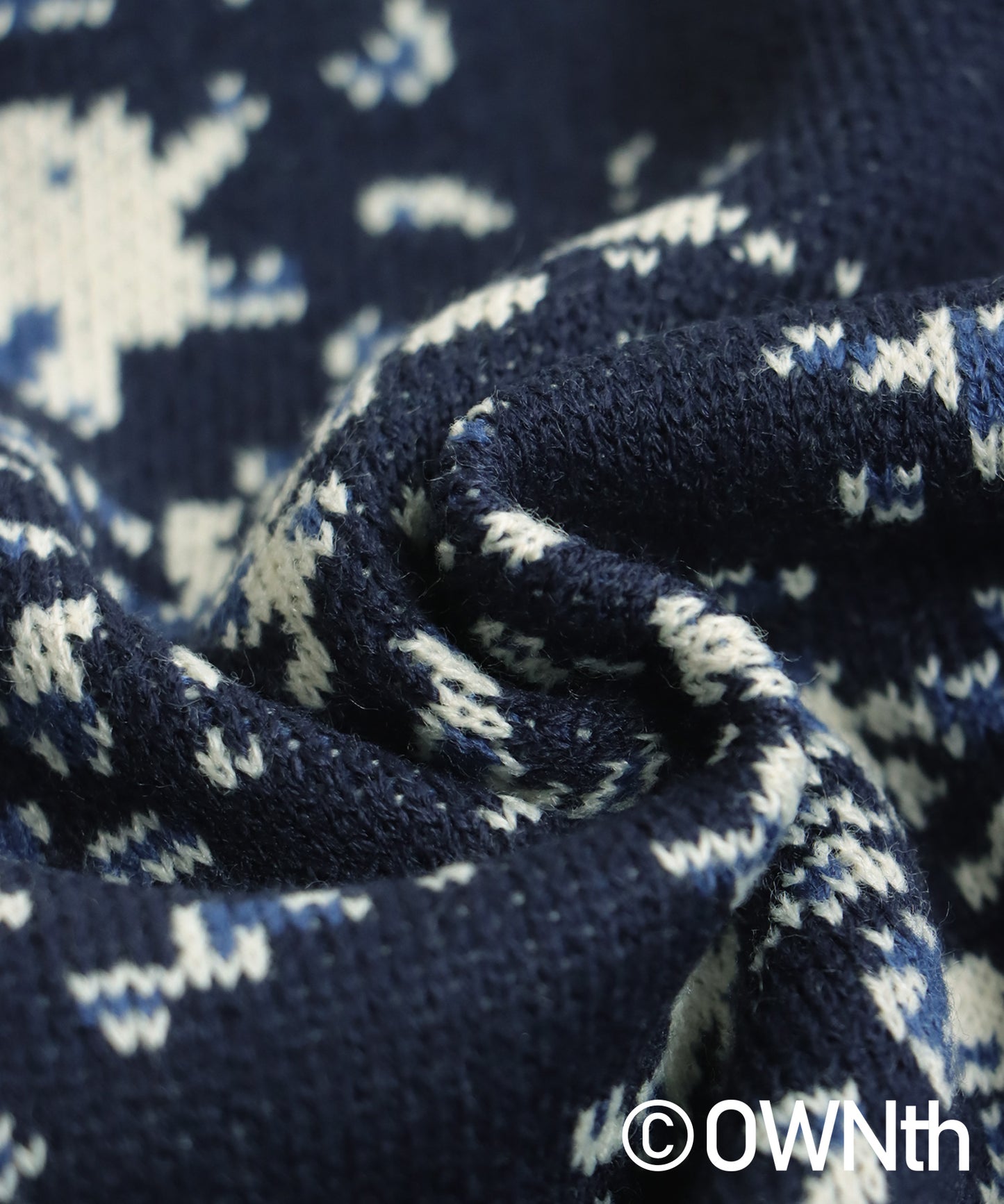 OWNth Dot Gradation Raglan Knit Ladies